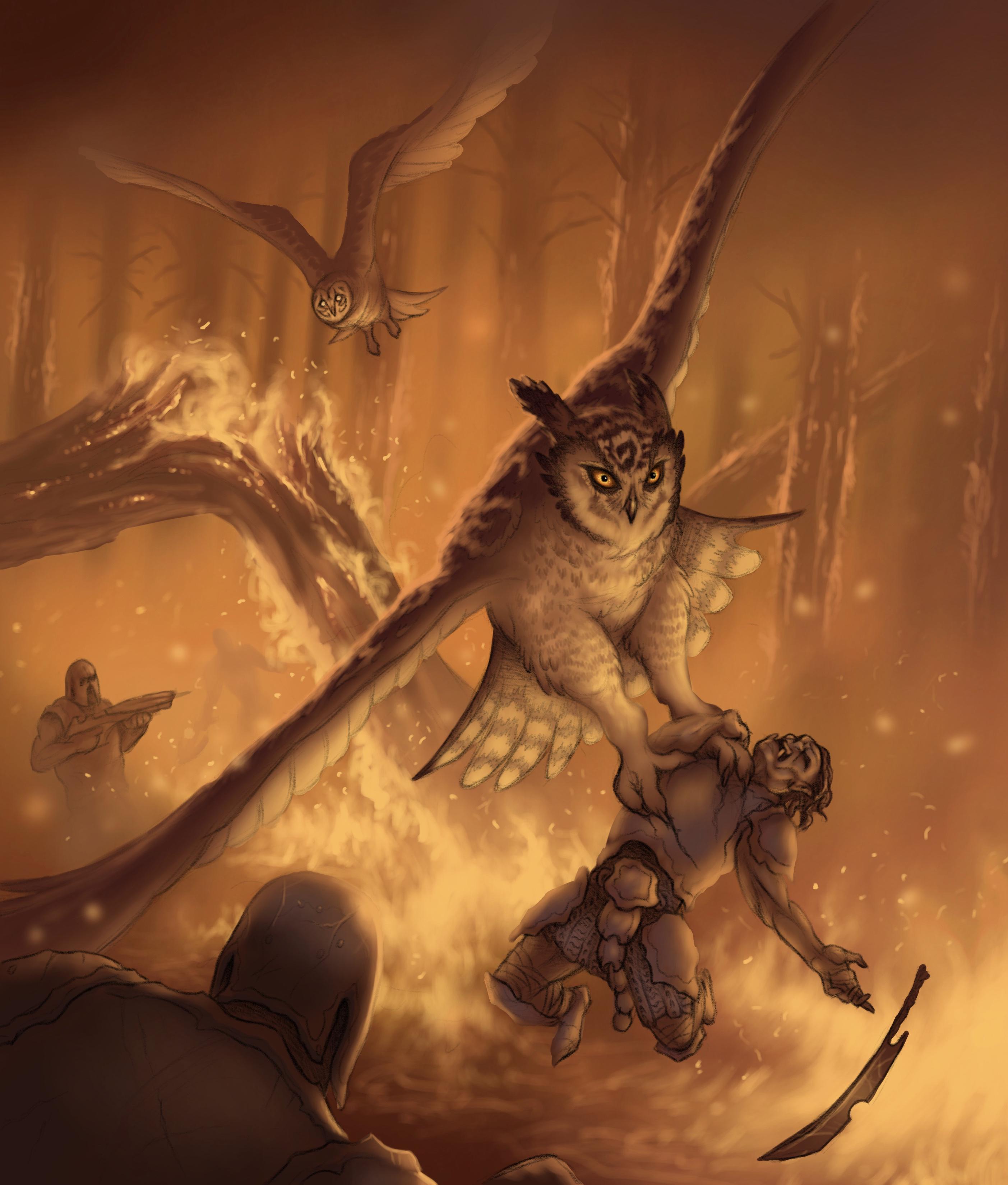 [Secrets of the Fae Folk] Great Owls r/worldbuilding