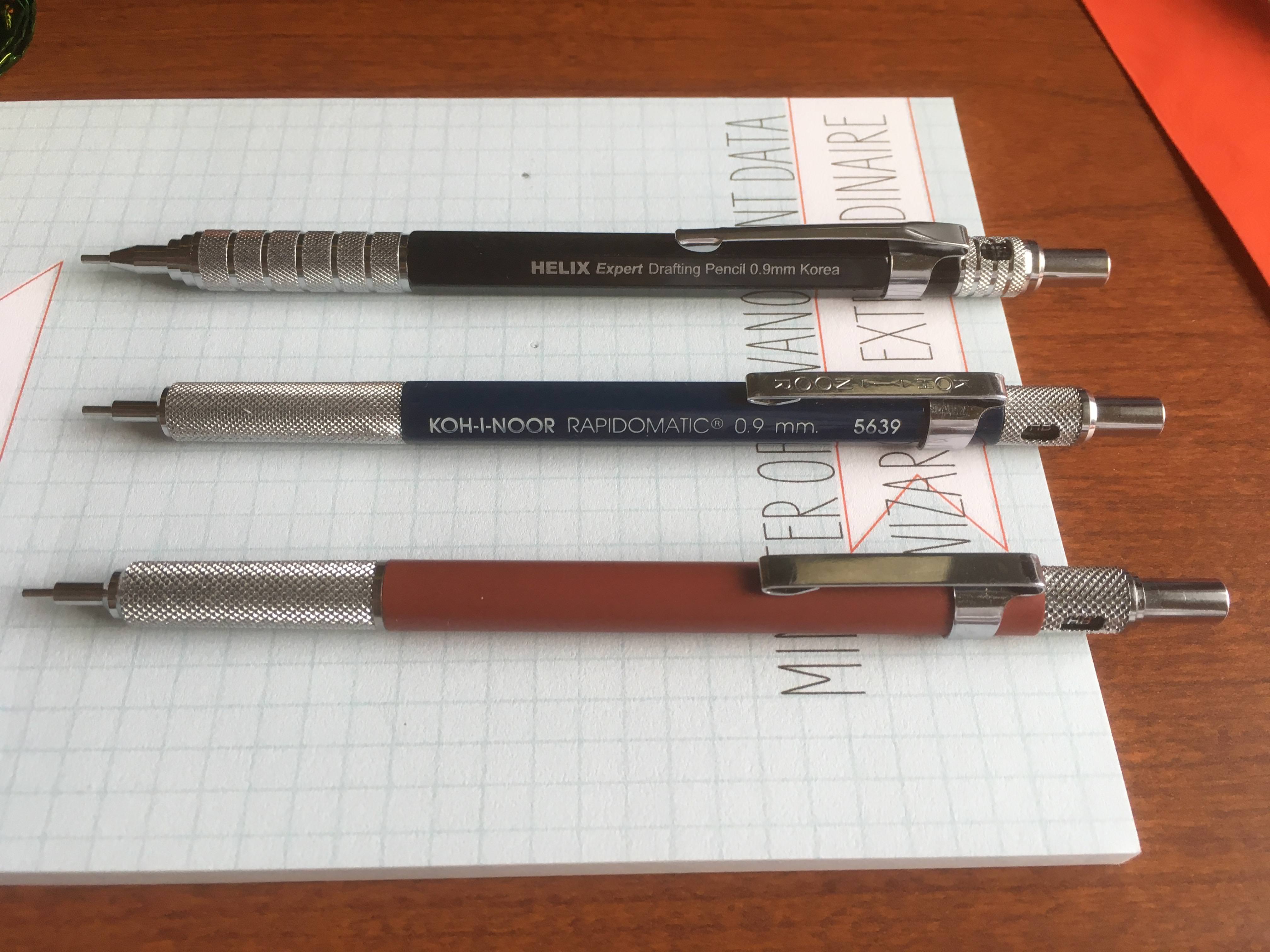 Helix Expert Drafting Pencil 0.9mm Review r/mechanicalpencils