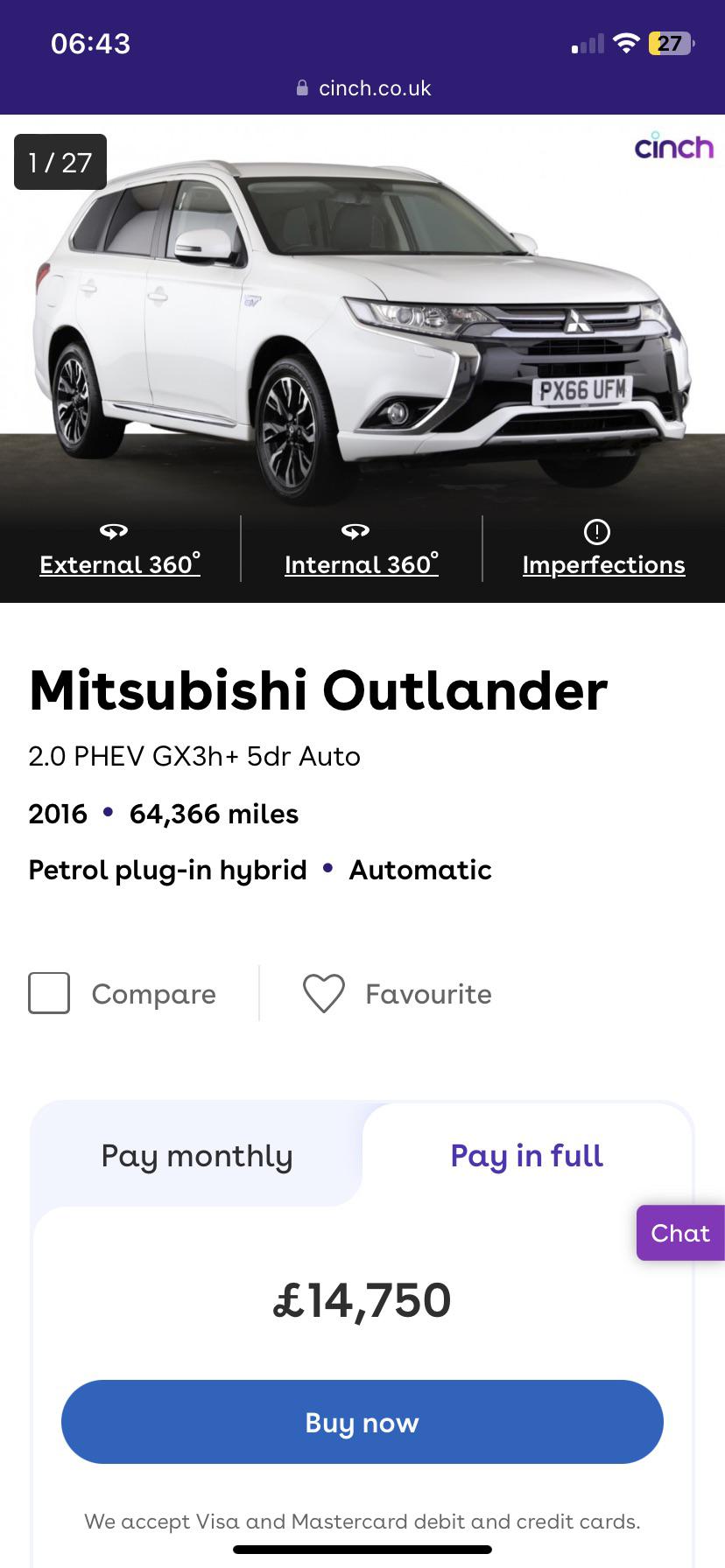 Mitsubishi outlander PHEV … any good? r/CarTalkUK
