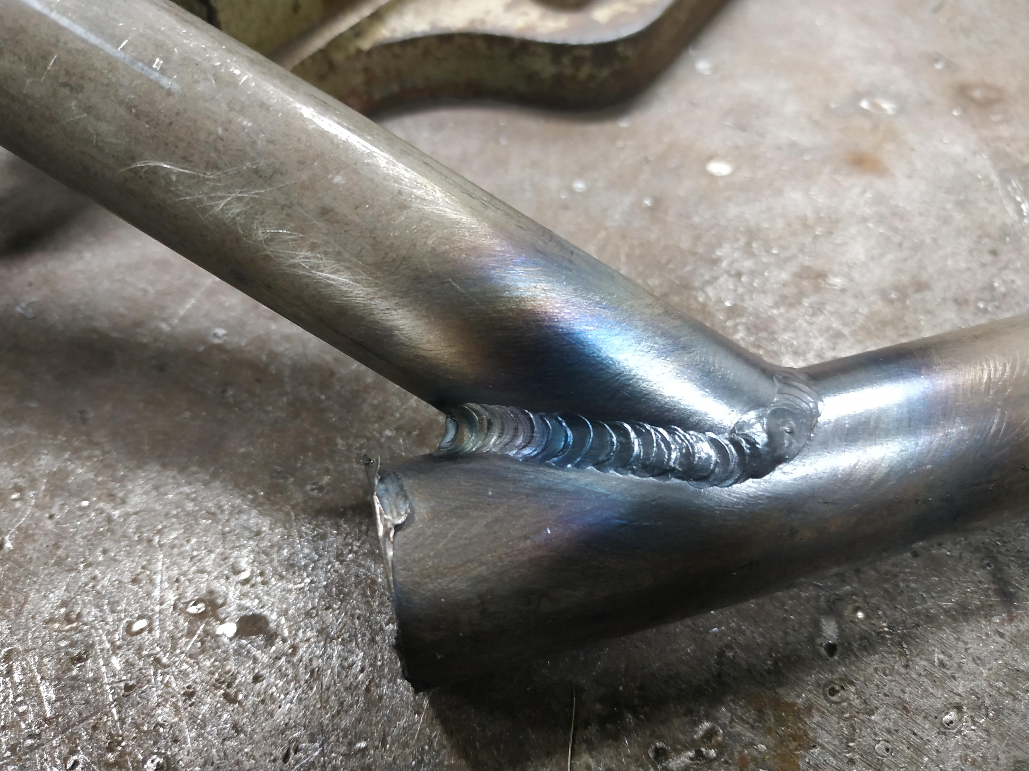 Chromoly steel practice. r/Welding