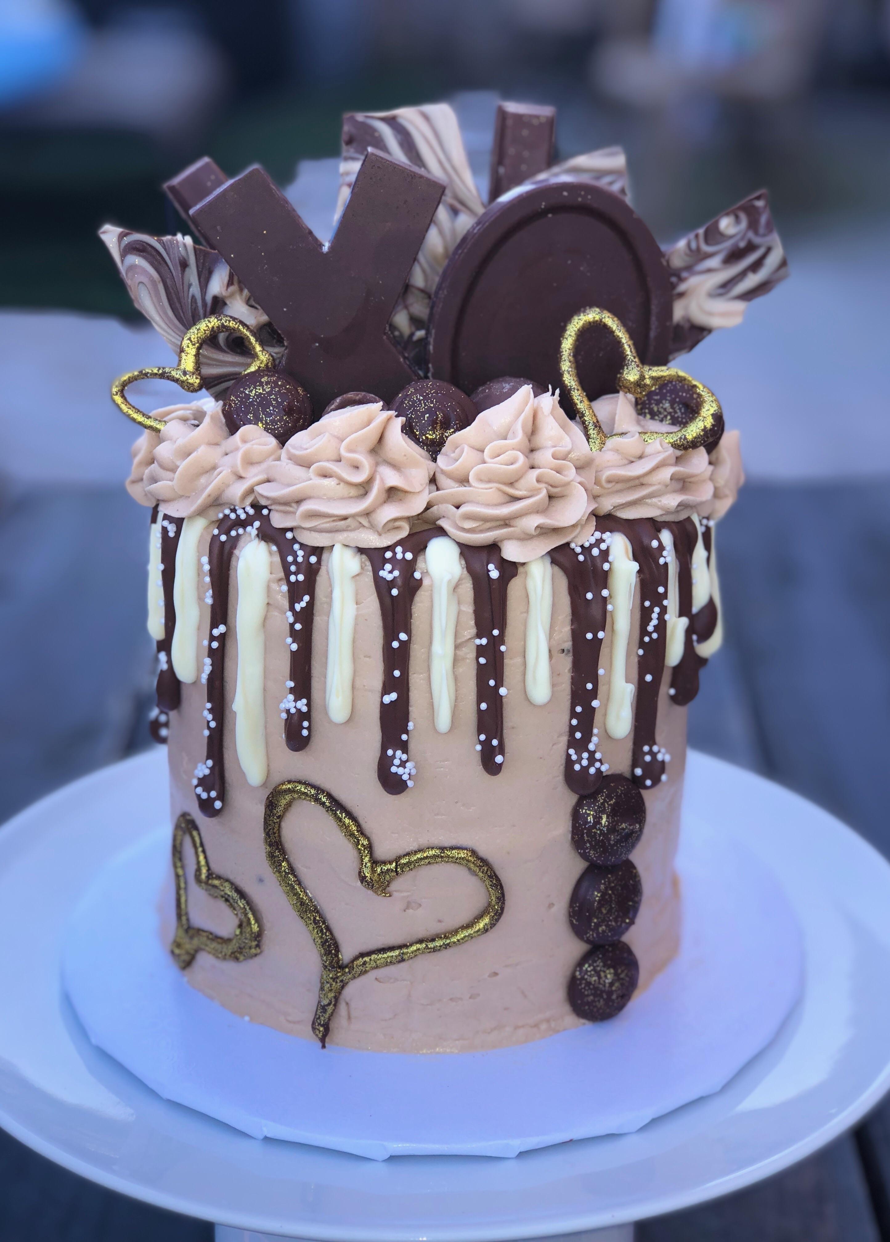 XO Coffee and Chocolate Cake I made today. r/Baking