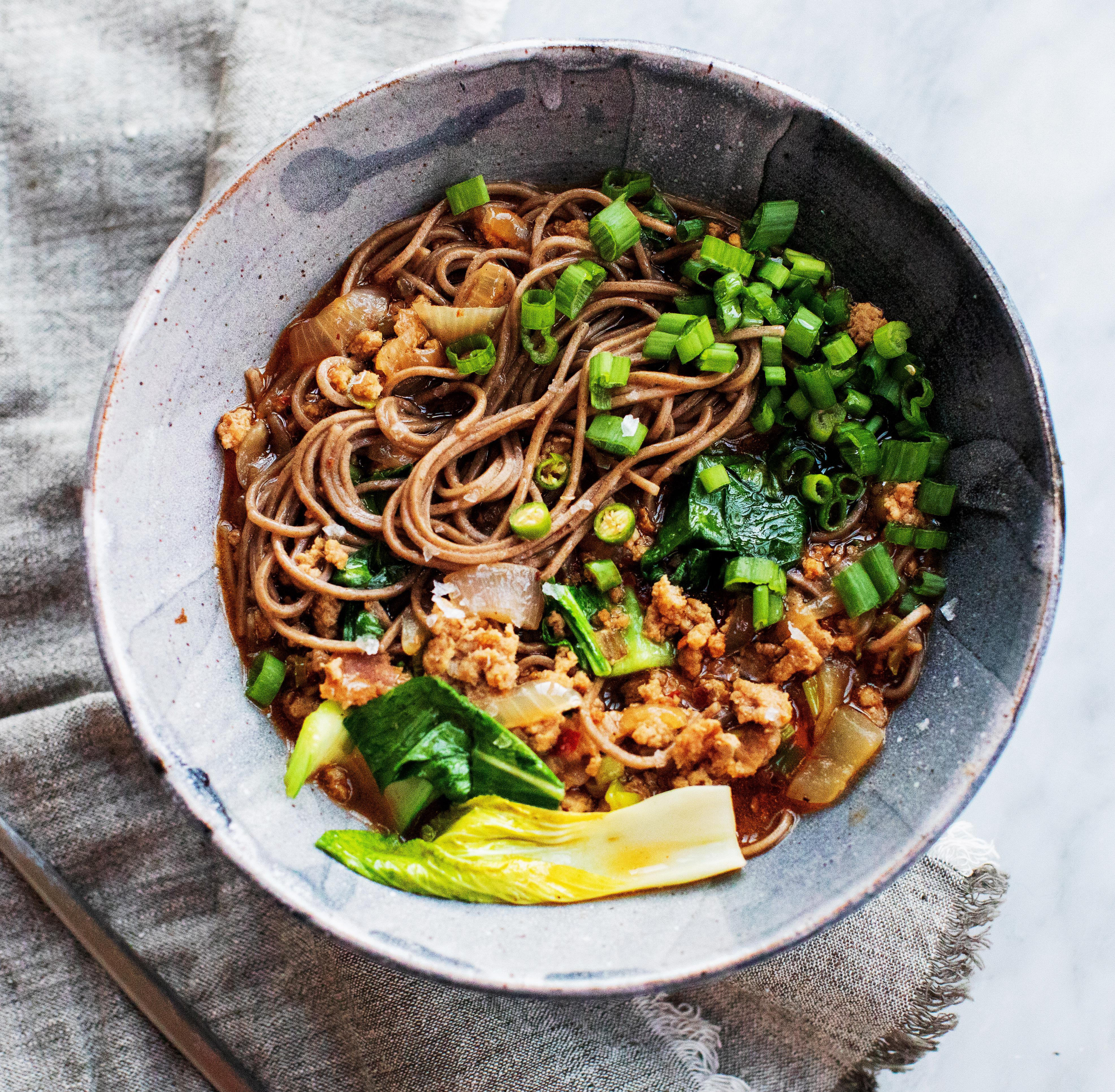 Spicy Pork and Soba Noodles r/recipes