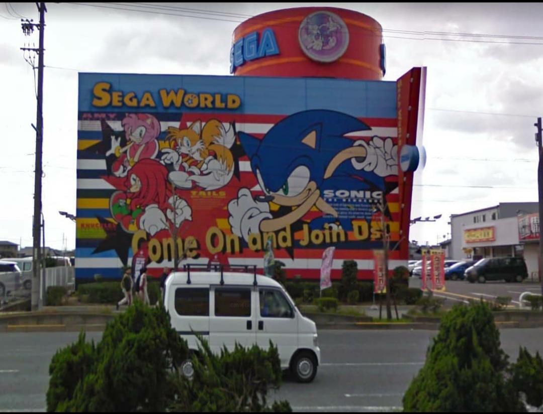 Sega World 💕 once an existing place during its 1990s peak. creds to