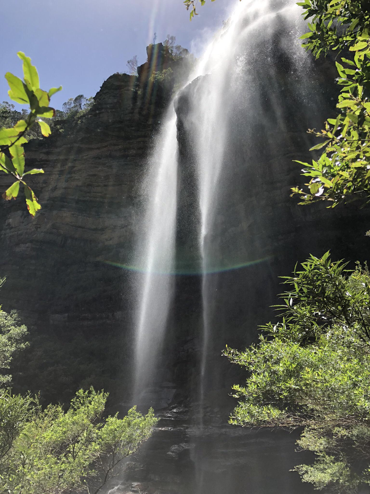 Wentworth Falls, Blue Mountains, NSW Australia after a good rainfall