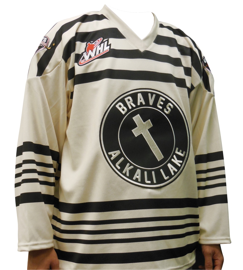 ISO Vancouver Giants 2013 Alkali Lake Braves tribute jersey r