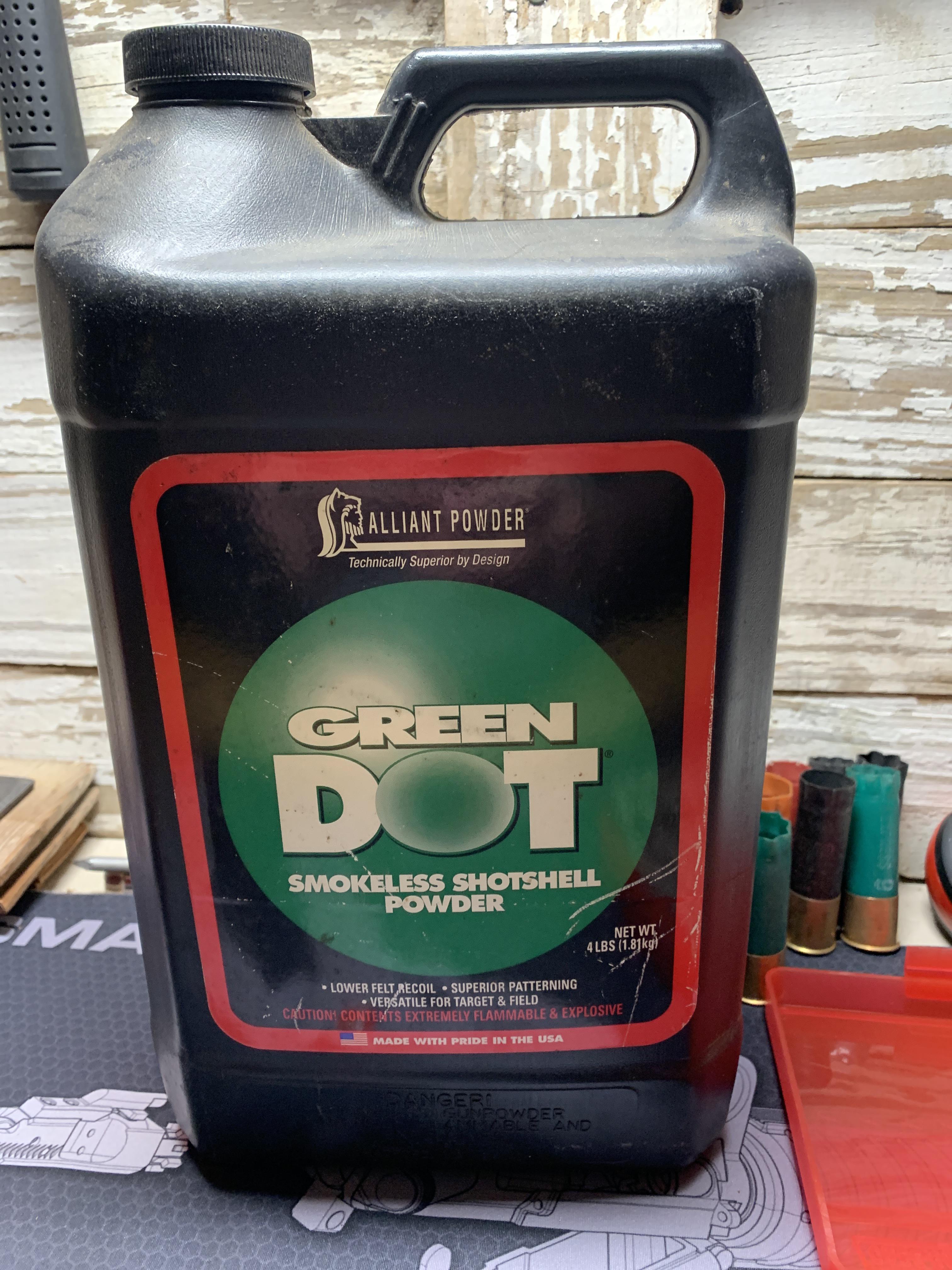 Green Dot equivalent to??? Was gifted 4 pounds unopened Alliance Green