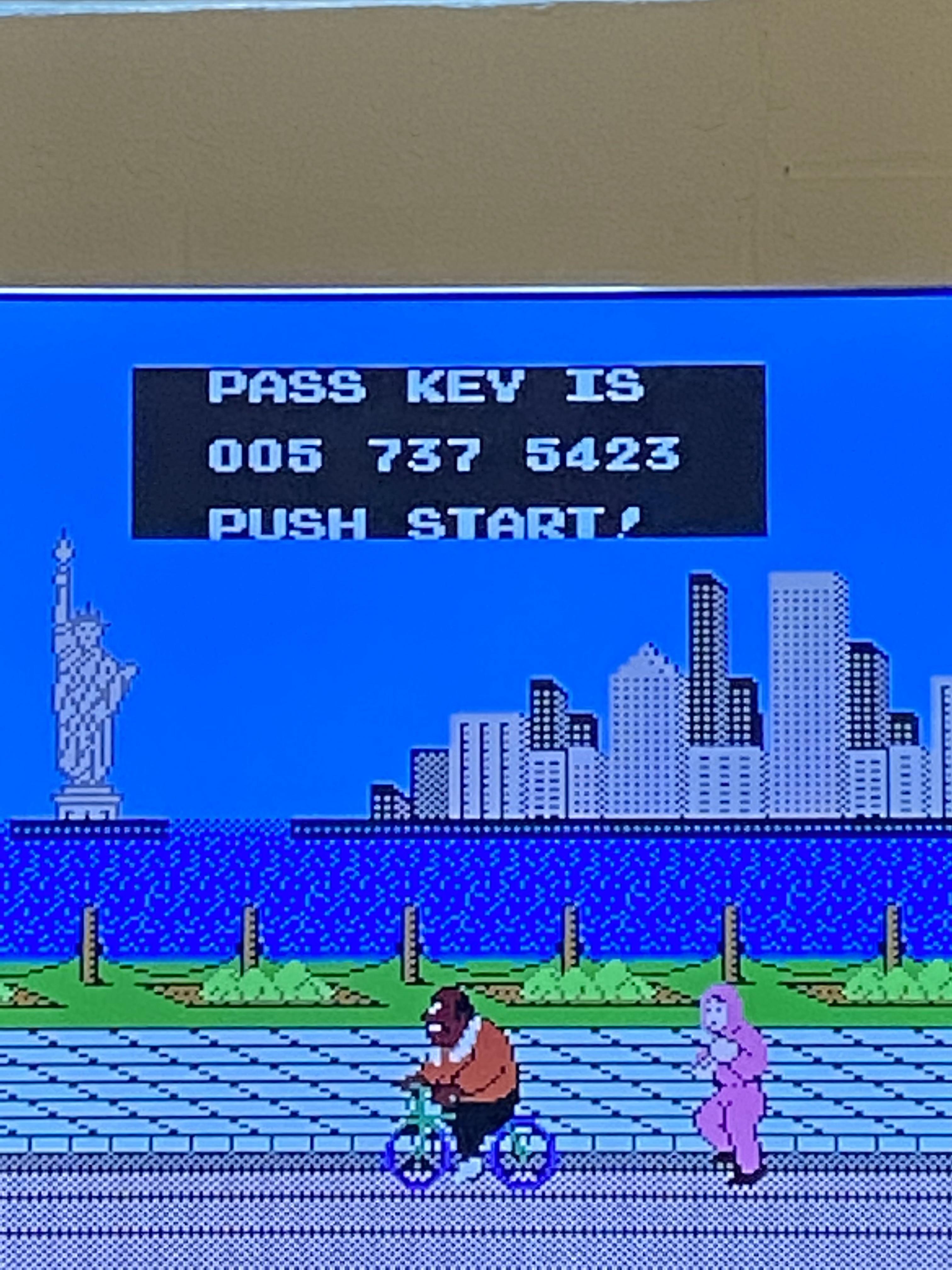 I have nothing to post so here’s a punch out pass key if you want to