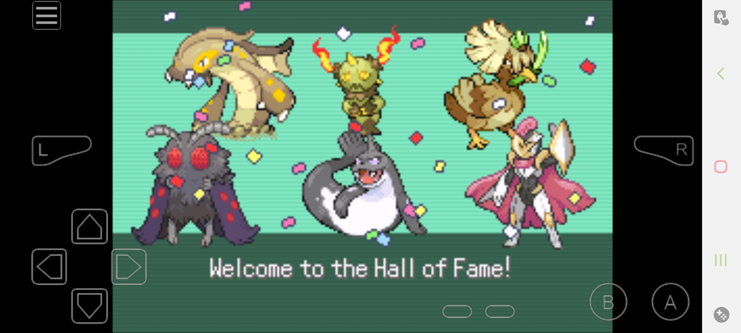 Pokemon Blazing Emerald 1.6 Hall of Fame r/PokemonHallOfFame