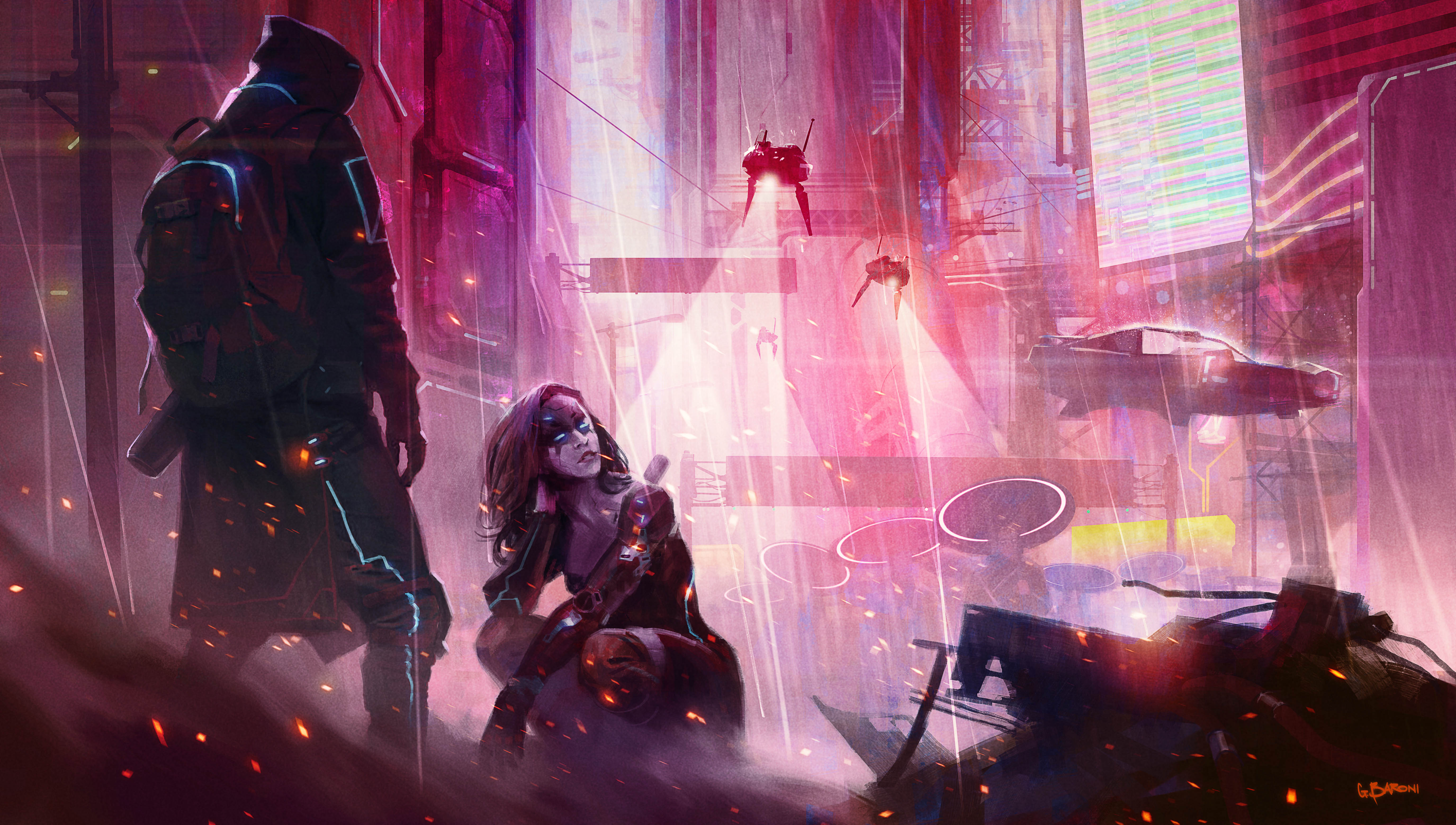 New cyberpunk gridbased RPG game, Conglomerate451, has launched today