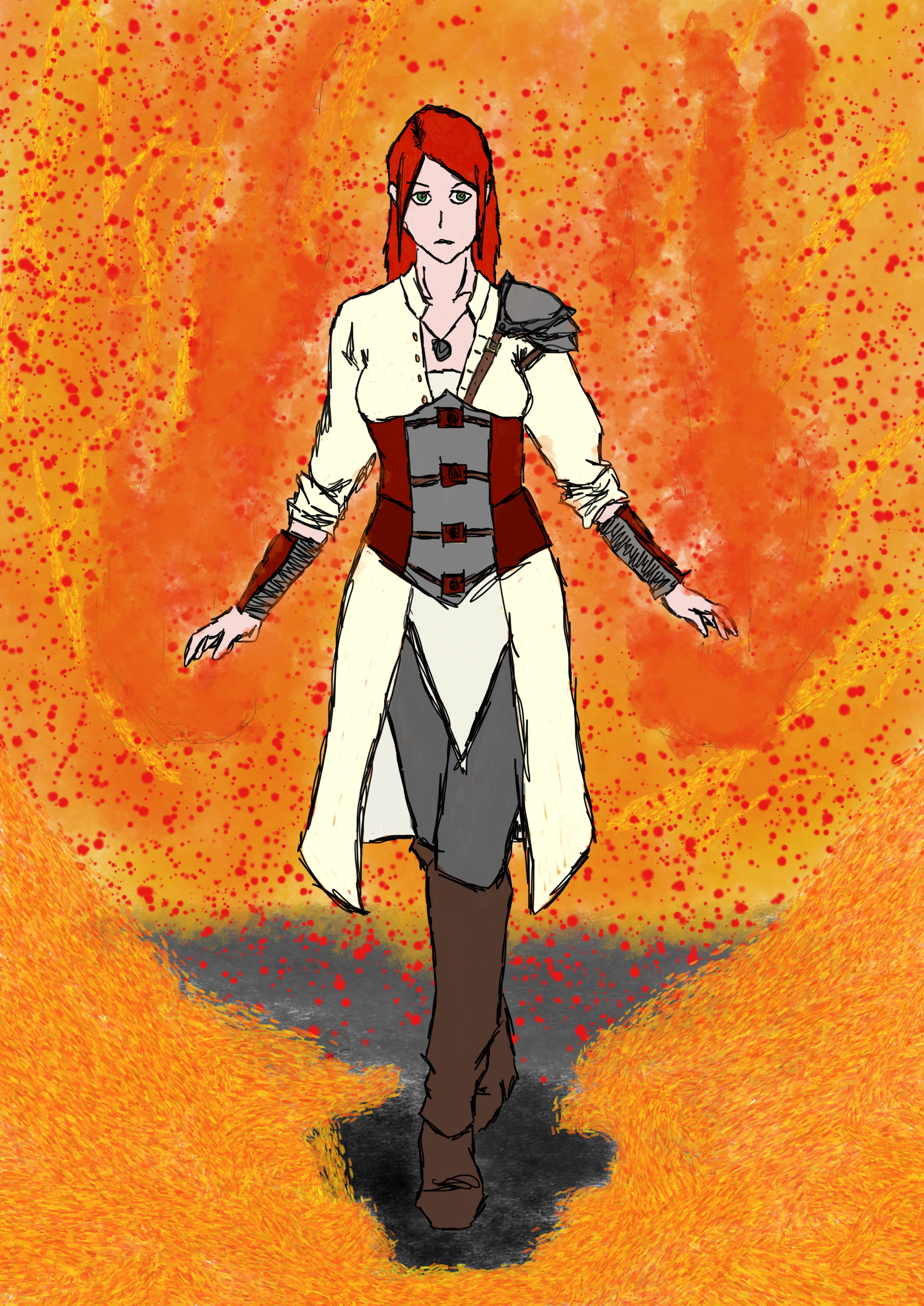 [Show and Tell] Embry (Oltherian Mage/Mercenary)