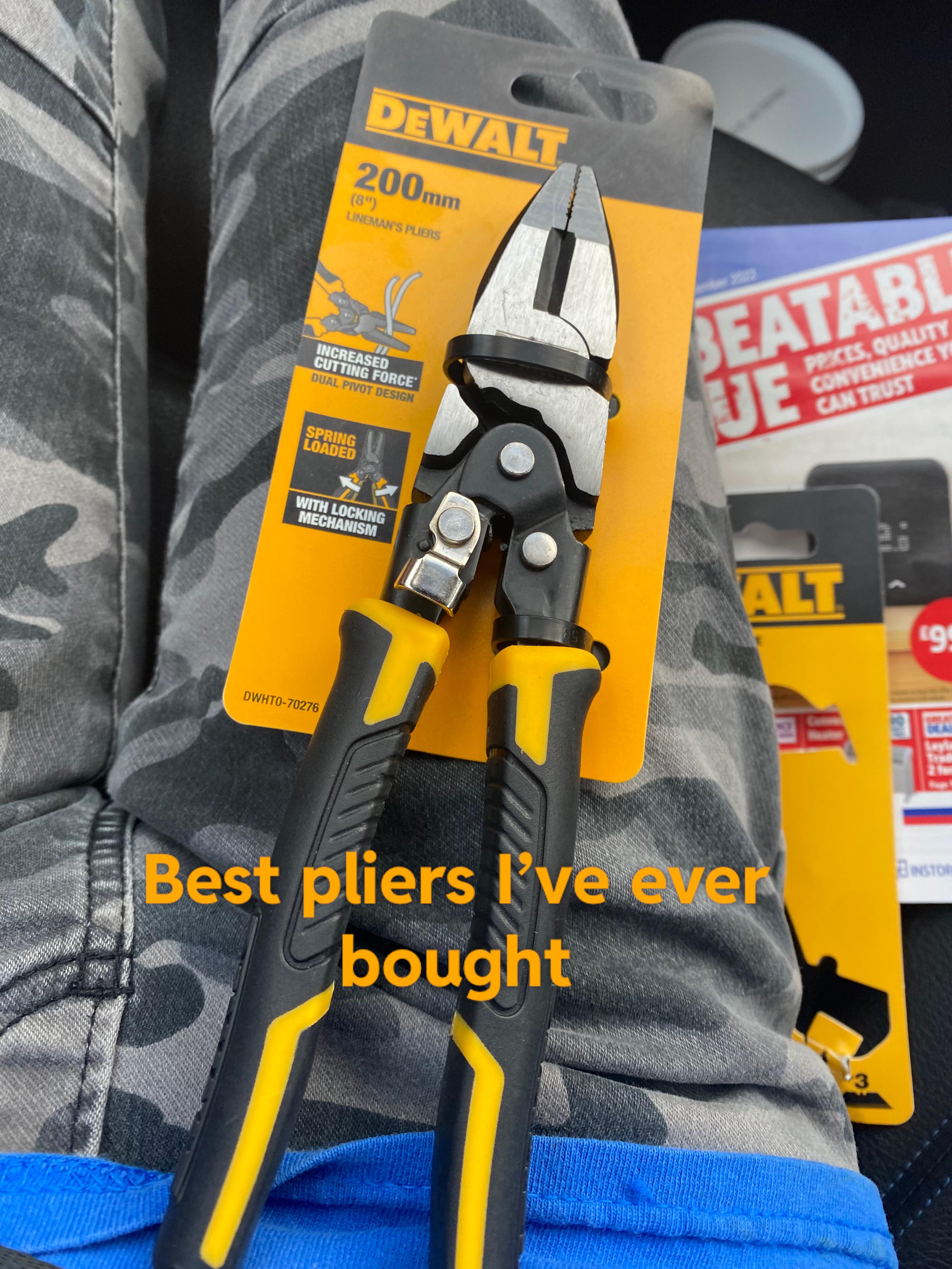 Pliers r/Dewalt