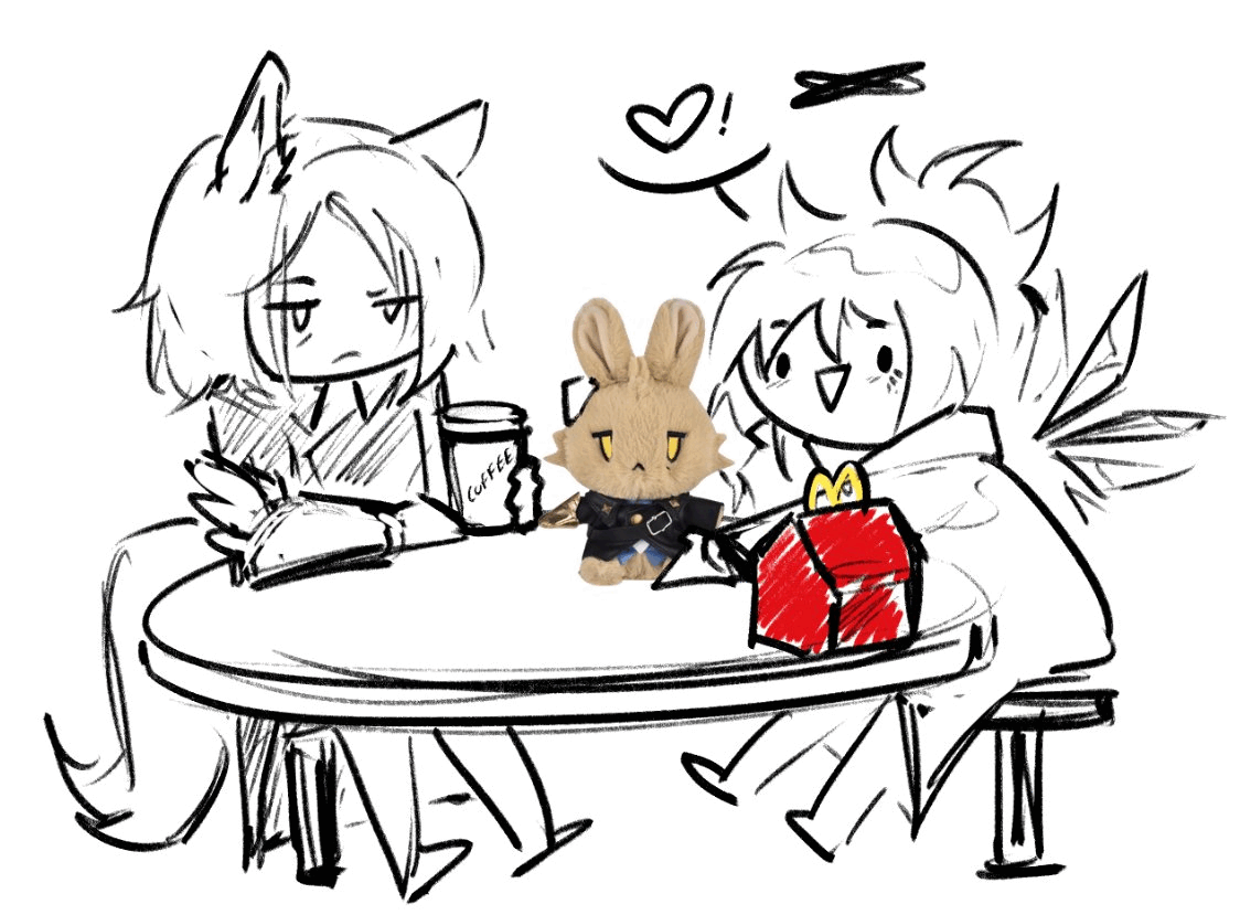 Shoddy doodles feat. Honse and Dr + anglers r/arknights