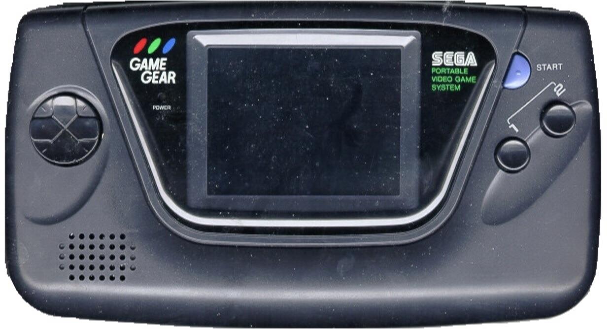 Seen here normal state of GAME Gear because you didn’t invest in