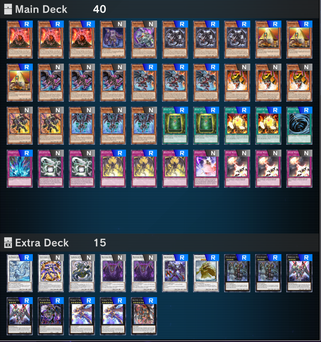 Red Eyes Zombie Dragon Deck