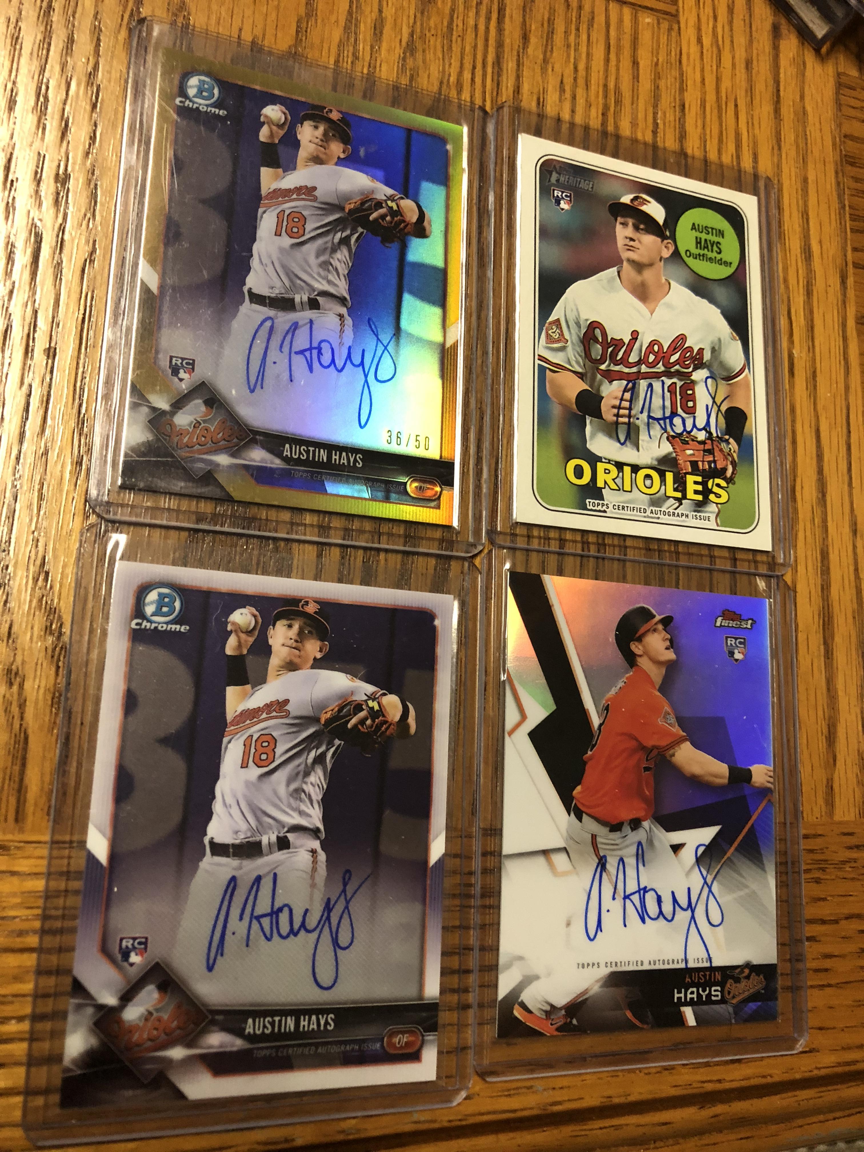 I keep pulling Hays r/baseballcards