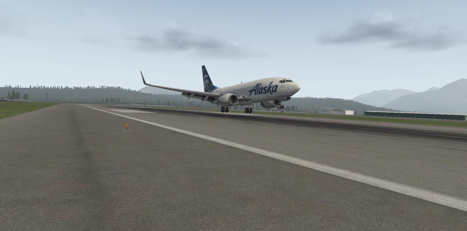 Alaska MilkRun stop 1. Juneau r/flightsim