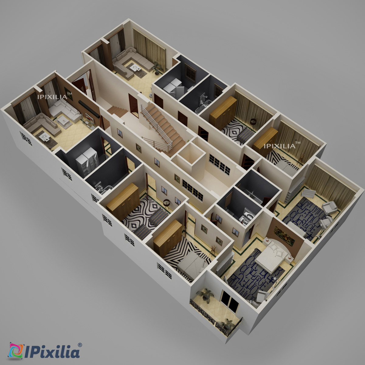 Residential Plans 3D [building] architecture