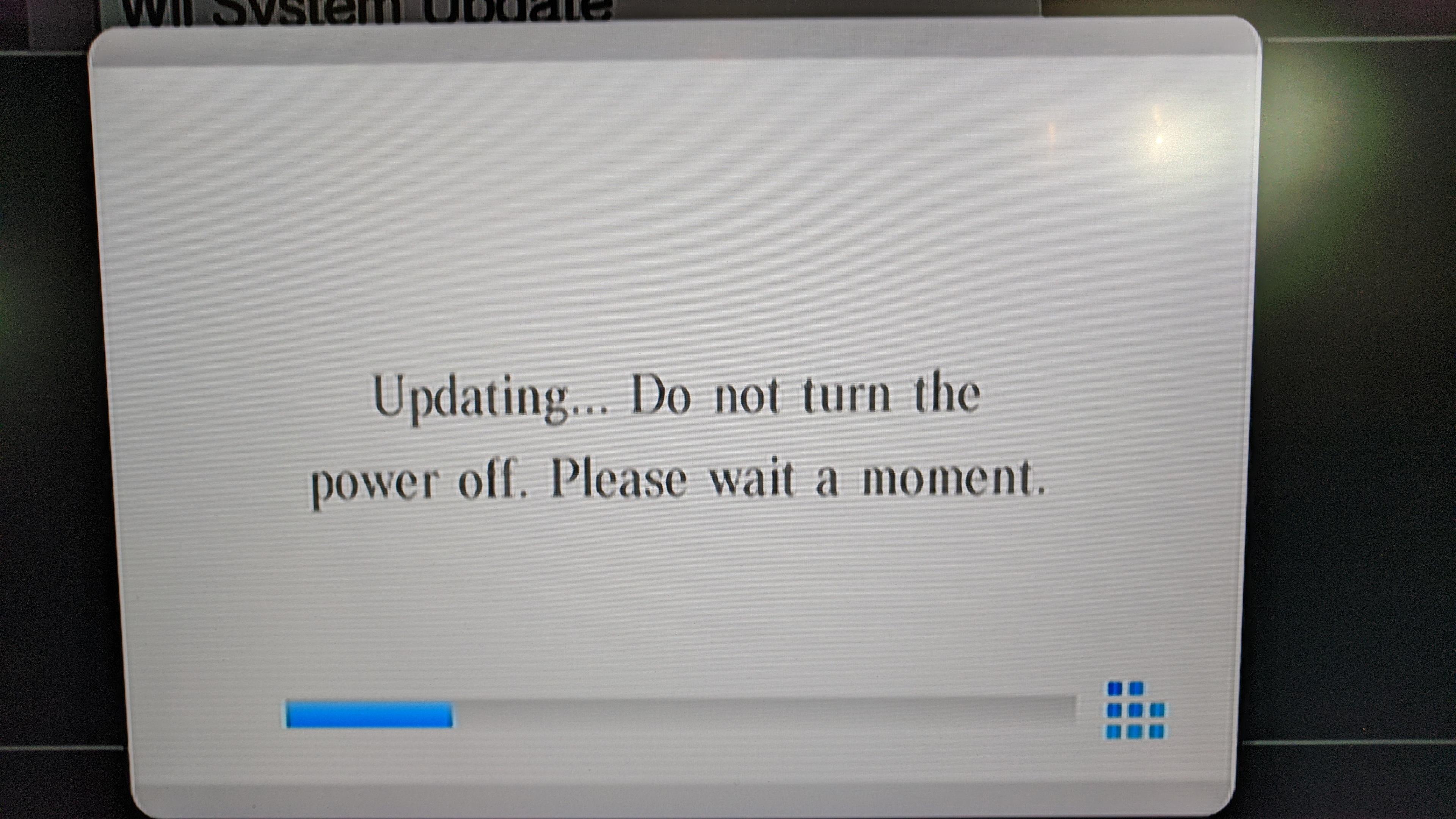 Apparently wii update server still online. r/wii