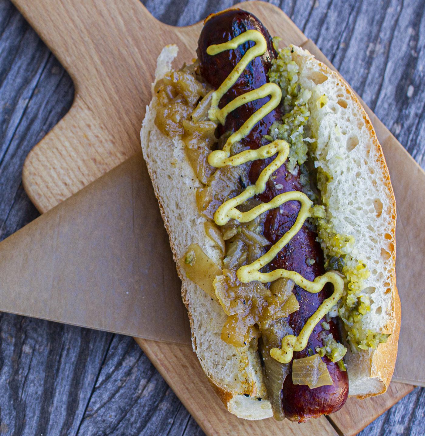 I was going to make bologna but ran out of big casings. Jumbo hot dogs