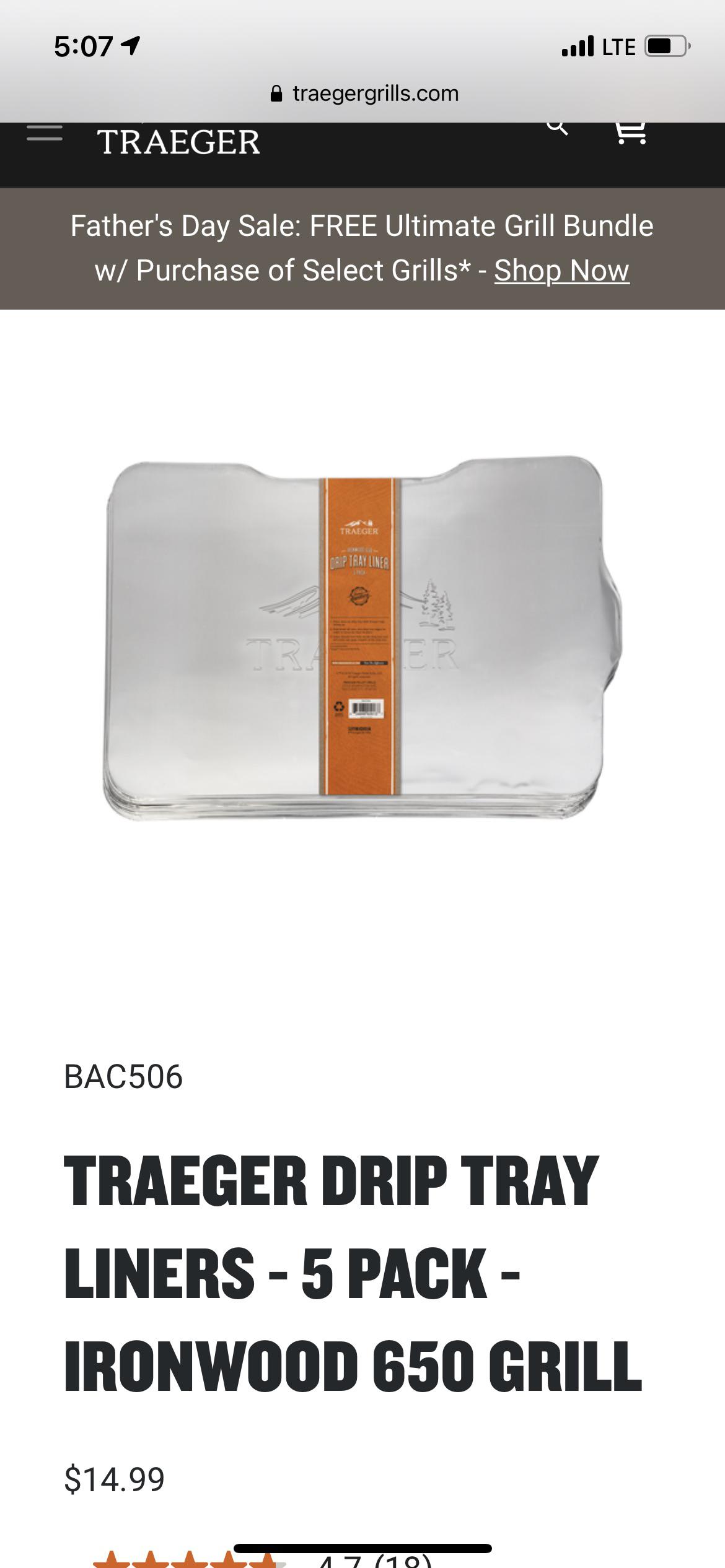 Traeger drip trays? Use them or is there an alternative? r/Traeger