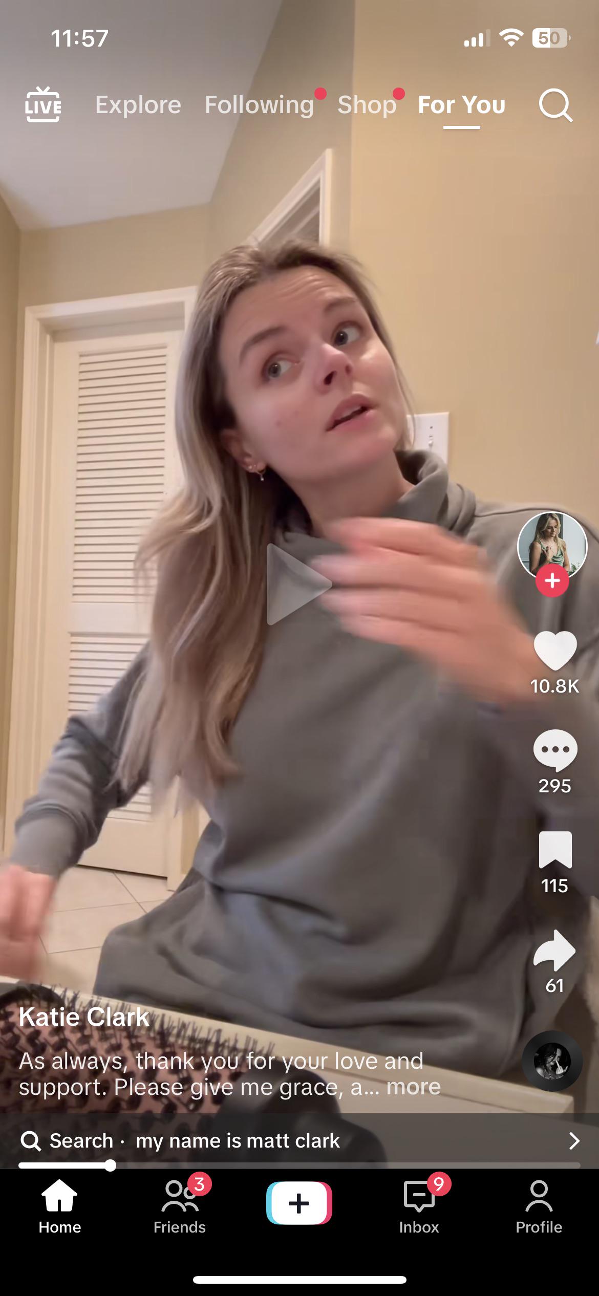 Katie Clark newest video?? : tiktokgossip