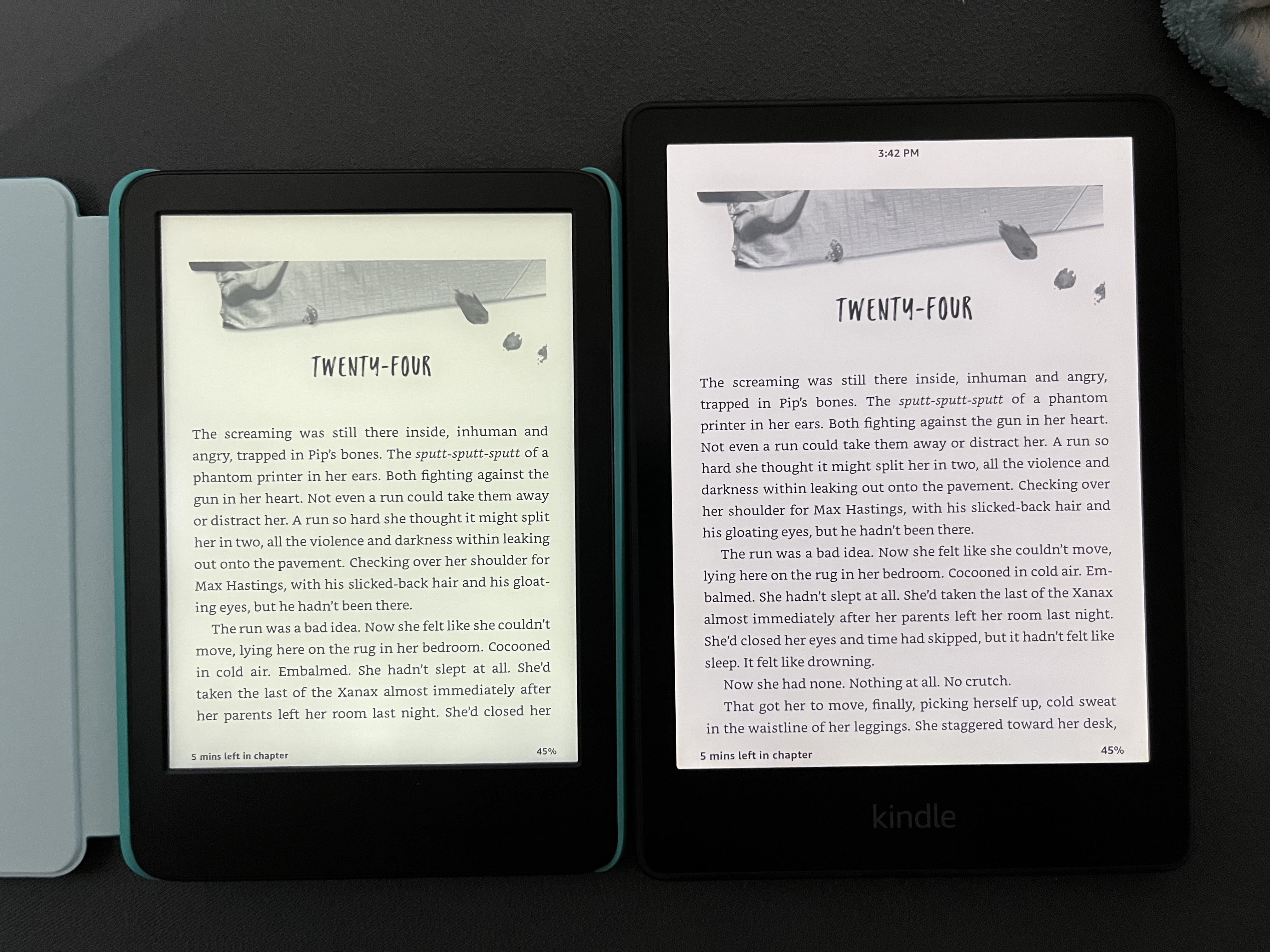 Surprised that the Kindle Basic 2022 looks warmer than the PW11 (warm