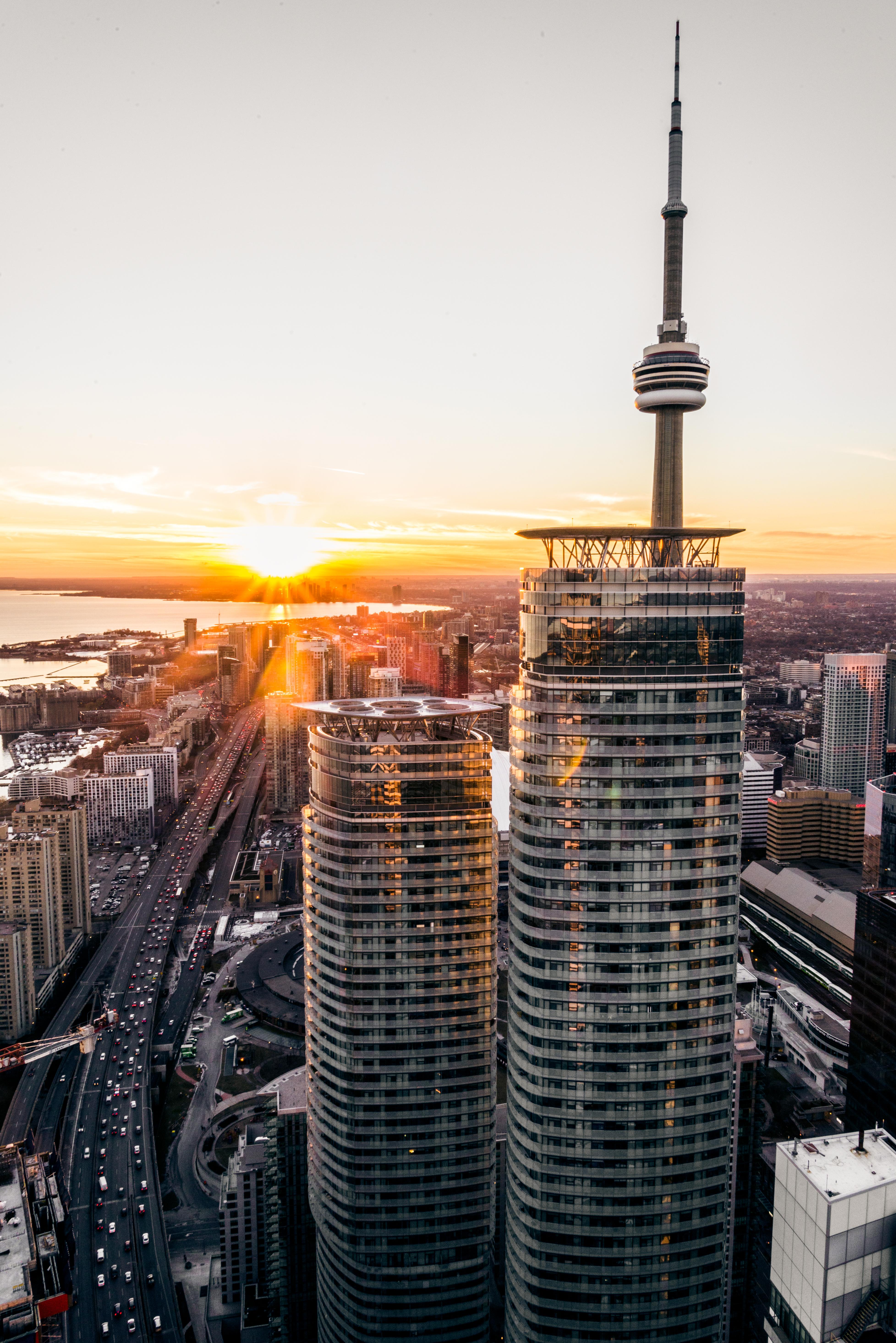 Toronto Sunset CityPorn