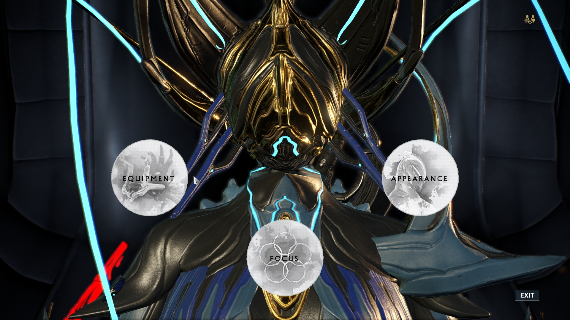 Check out this cool operator mask. Warframe