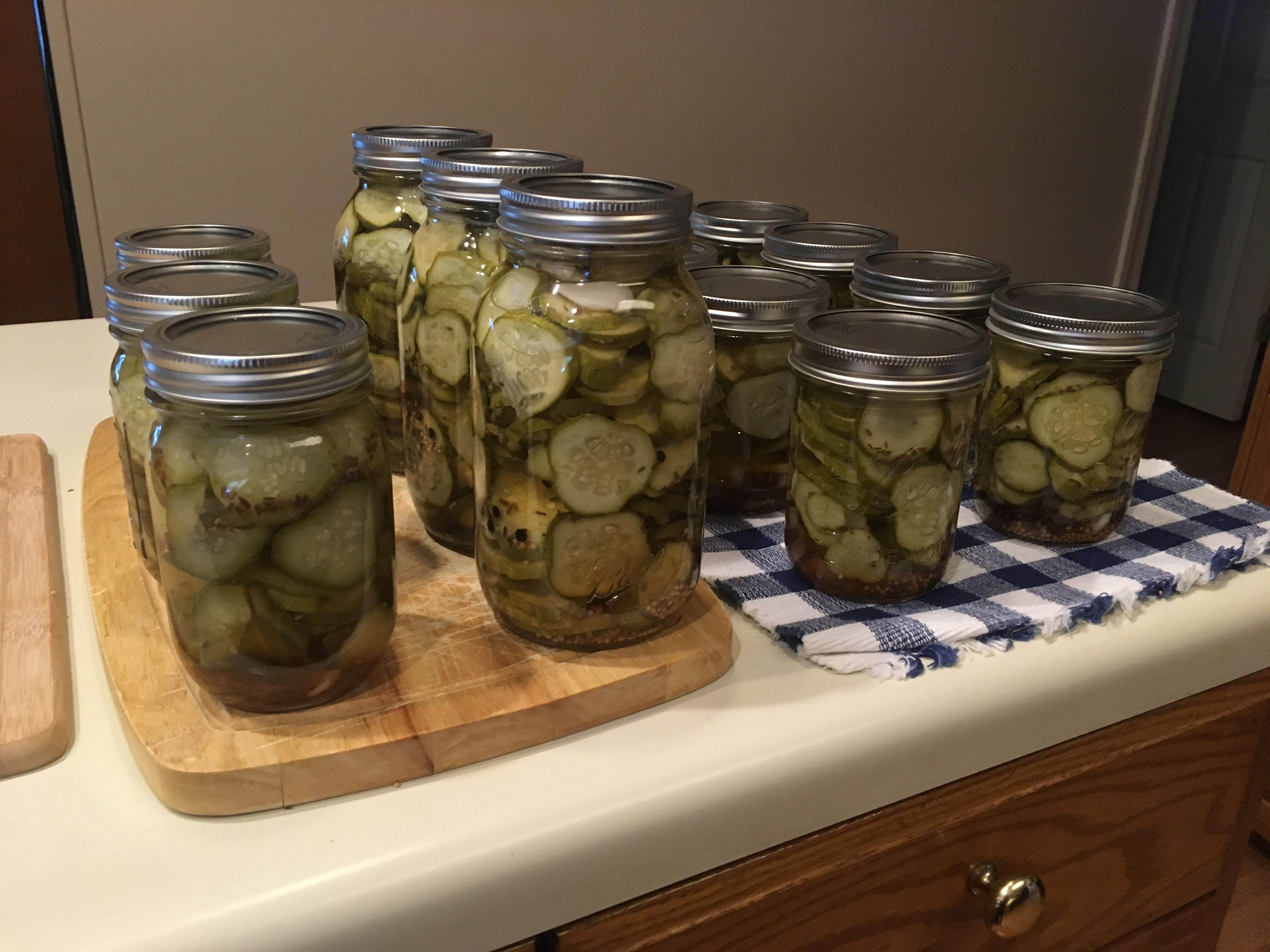 It was a good day for canning dill pickles! r/Canning