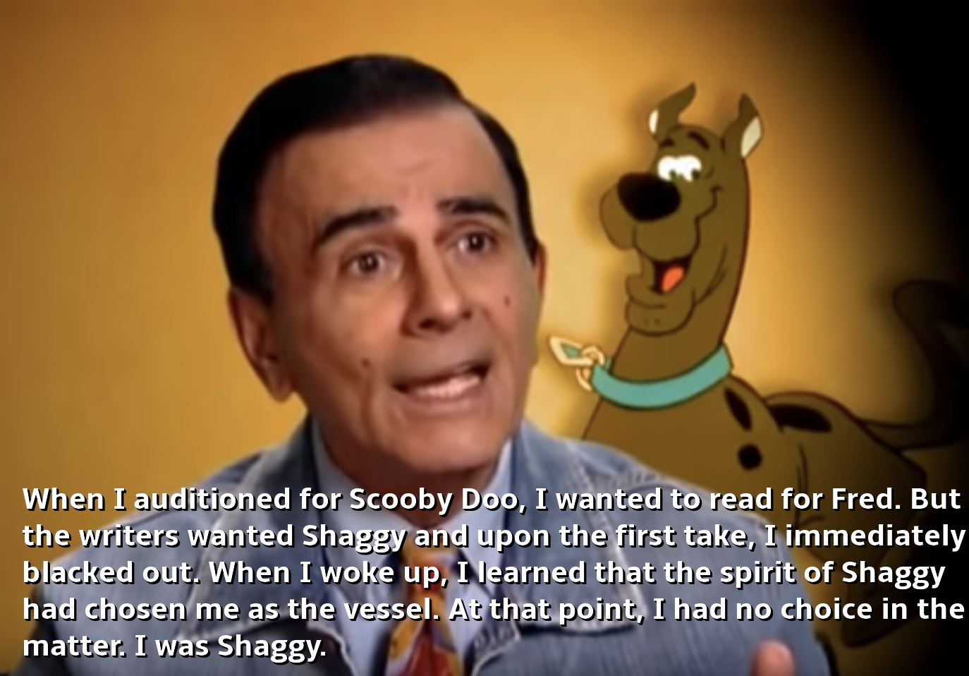 original shaggy voice actor speaks on being chosen r/dankmemes