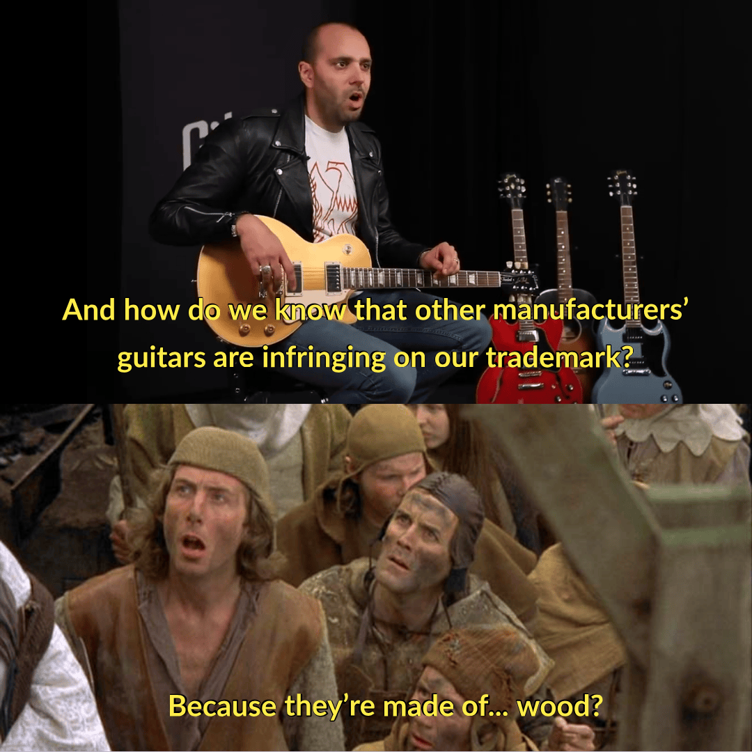 I made a meme. guitars
