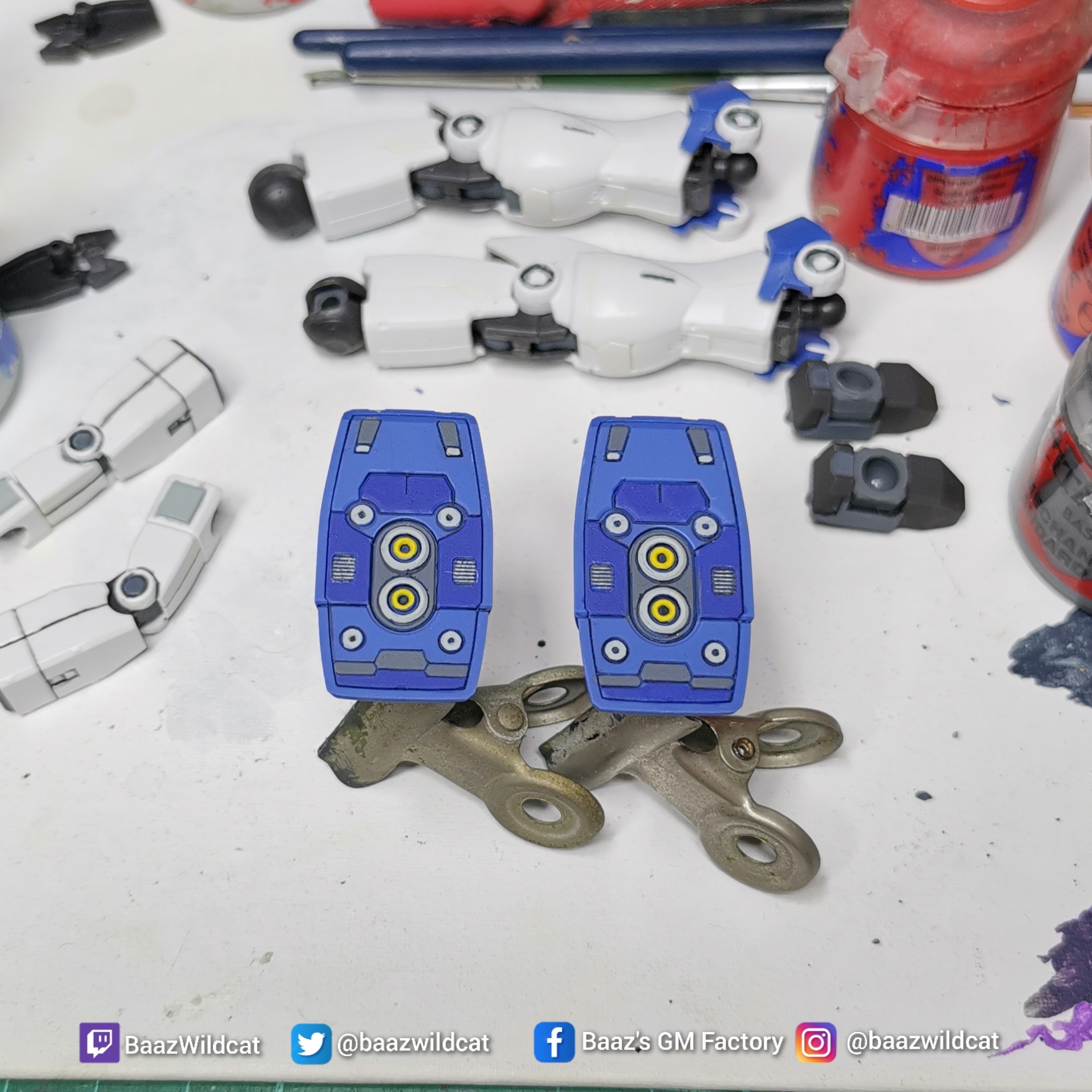 Even though we seldom see the bottom, I really enjoy painting the feet