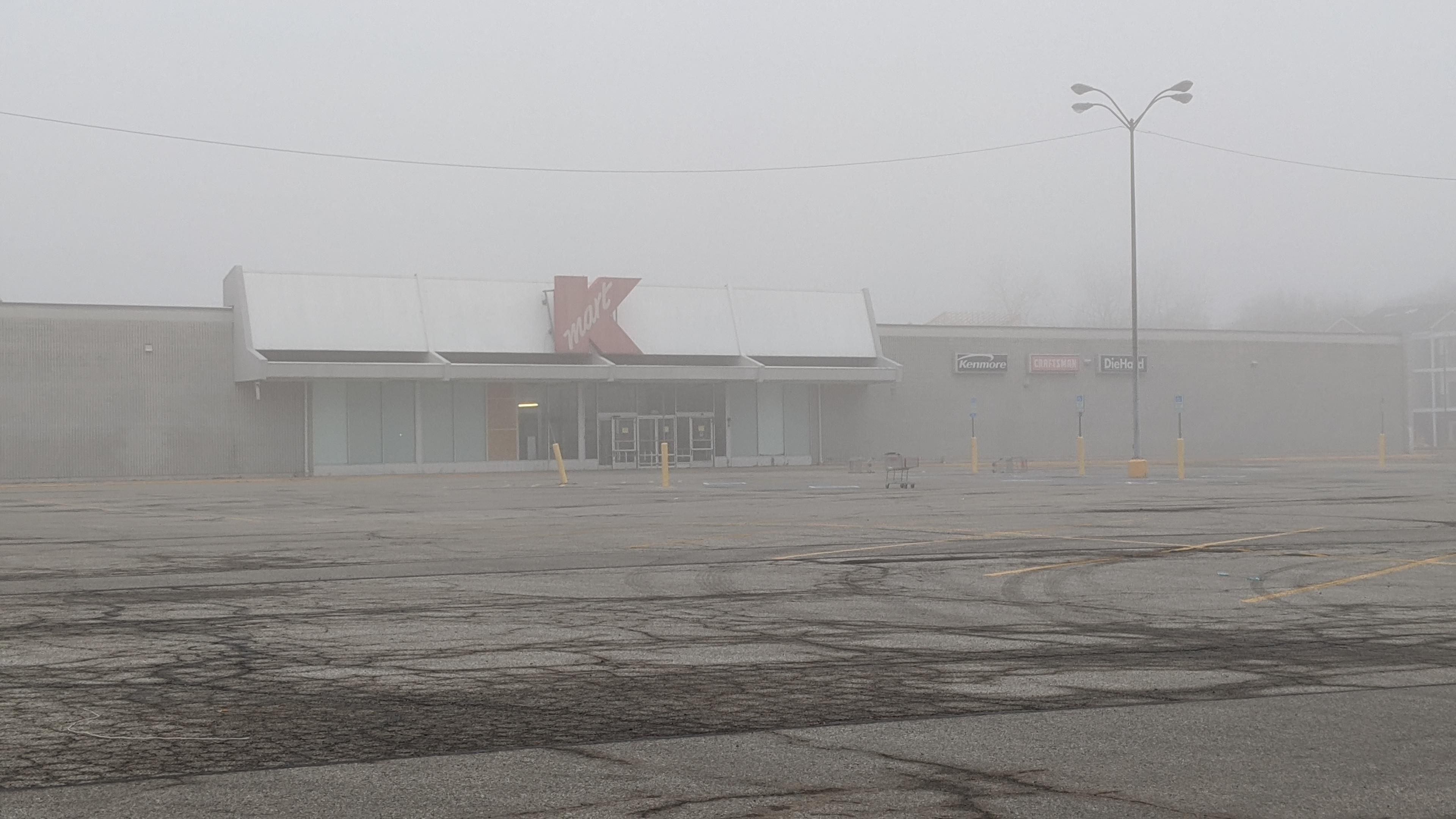 KMart this morning that should be closing soon. Felt perfectly