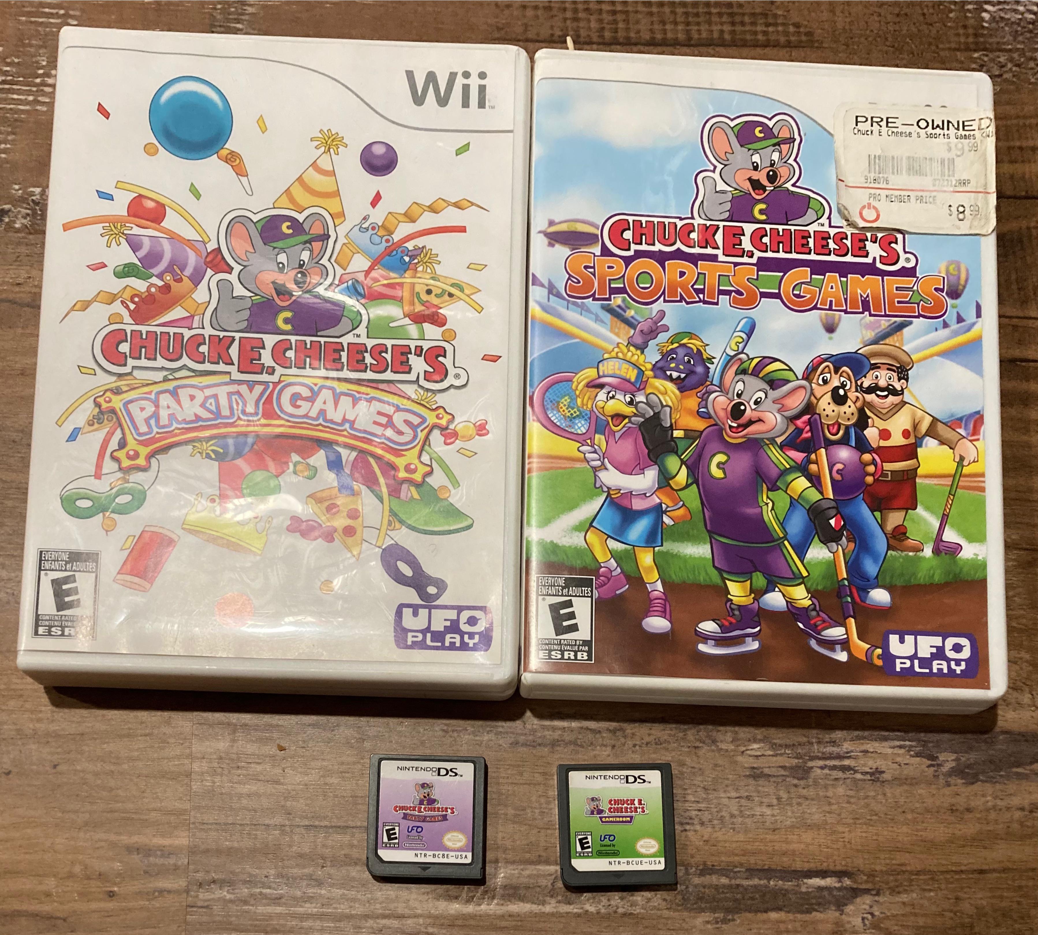 Chuck E. Cheese games r/gamecollecting