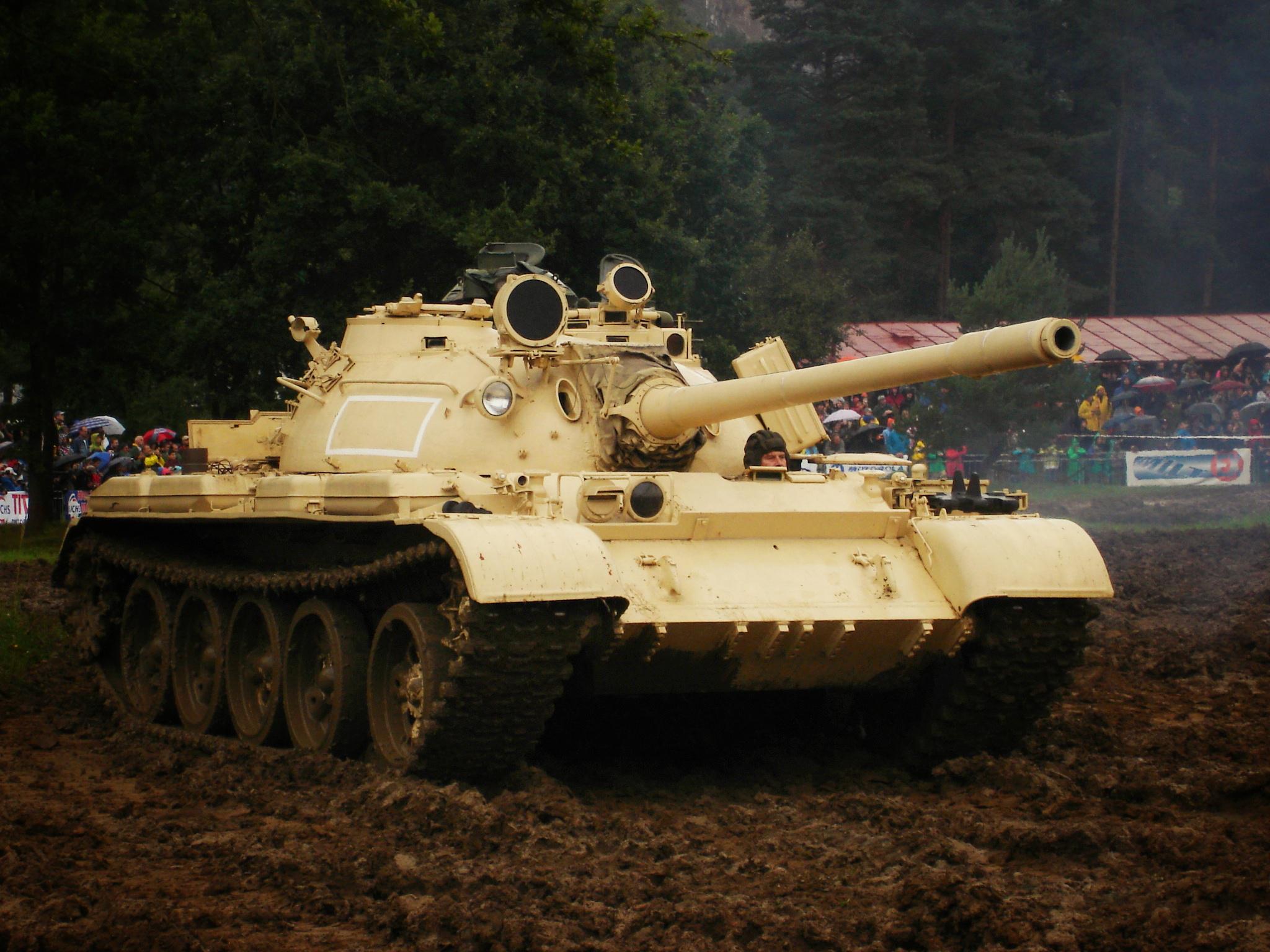 To me the T55 is the embodiment of the word tank. The most tanklooking tank ever produced