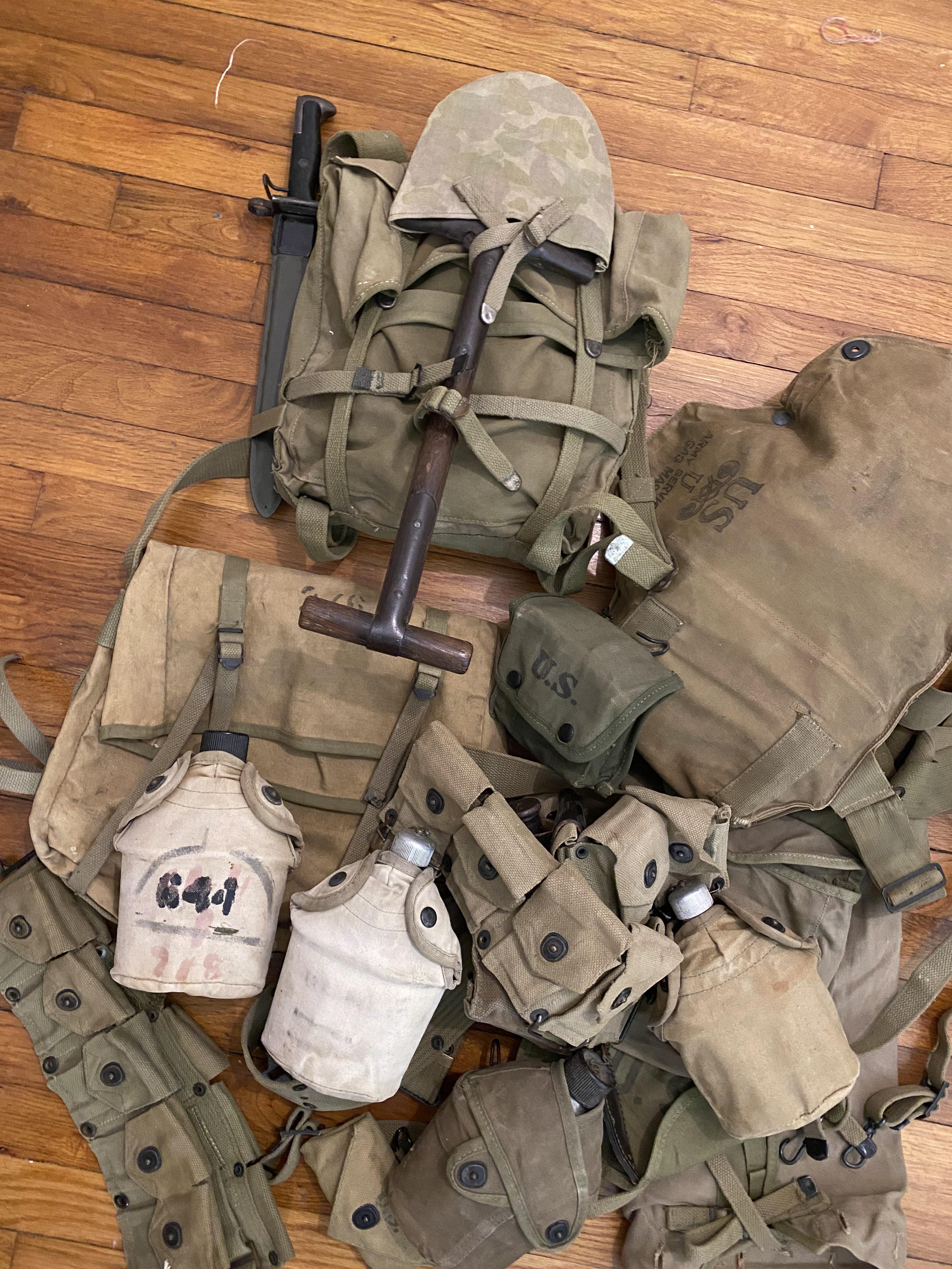 Question, WWII USGI/USMC Equipment r/Militariacollecting