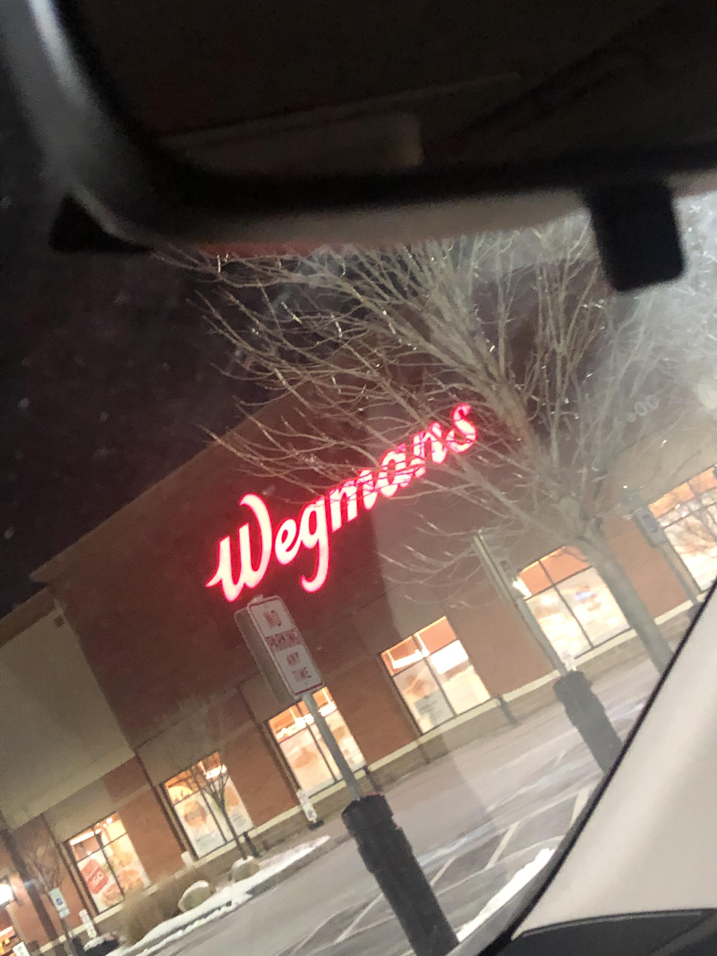 Perinton, NY wegmans employee about a maskless karen “yeah its wegmans policy to say nothing to