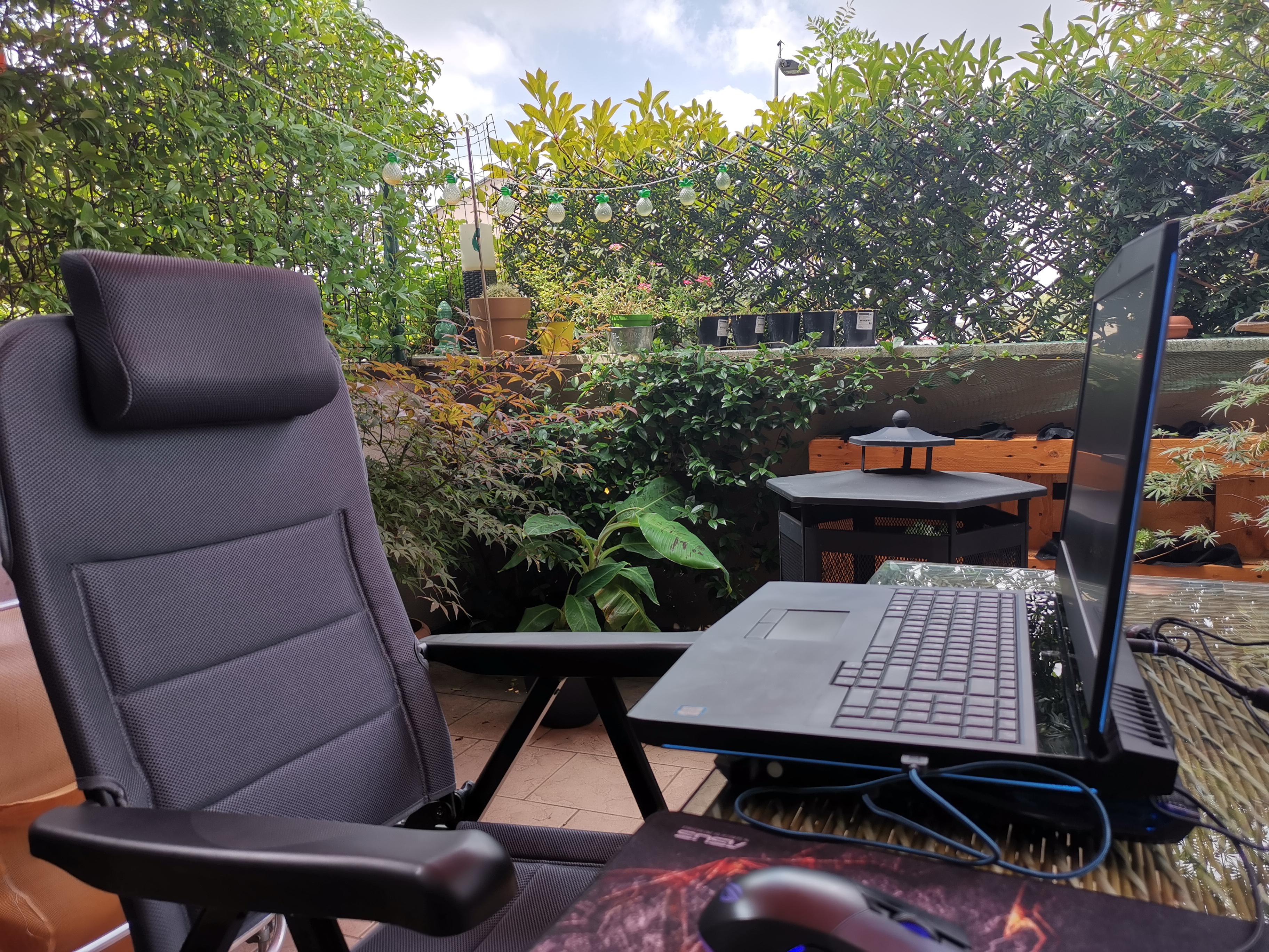 Outdoor setup r/Alienware