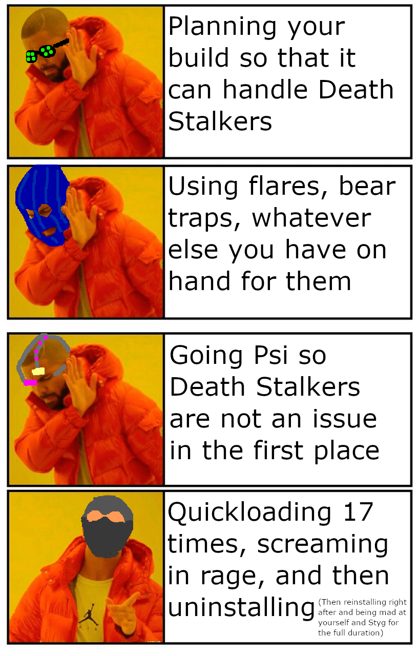 You Can Tell A Lot About A Zoner By The Way They Handle Death Stalkers. : R/ Underrail