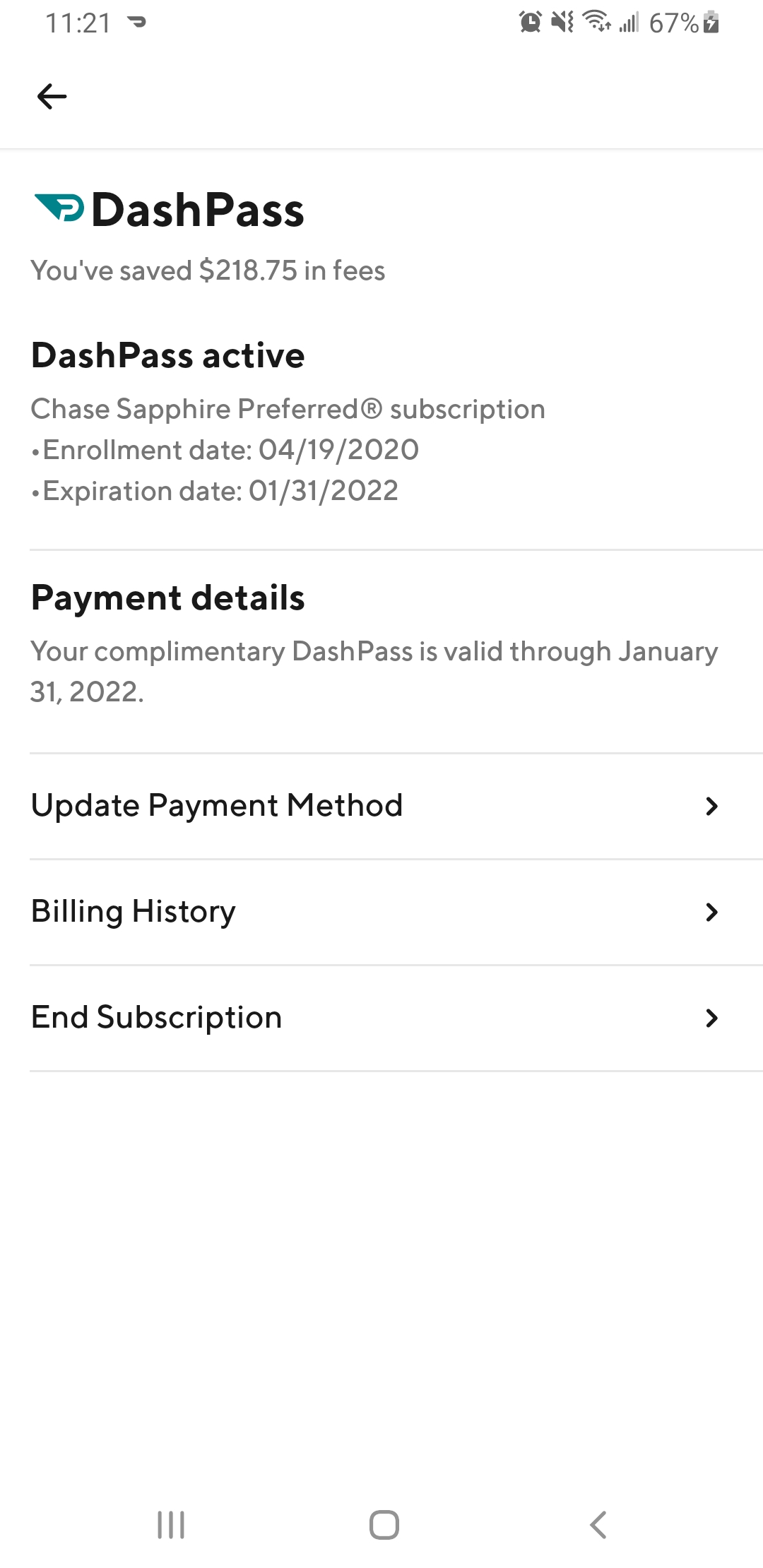 I think this means the Dash Pass is worth it🤣. At least for someone