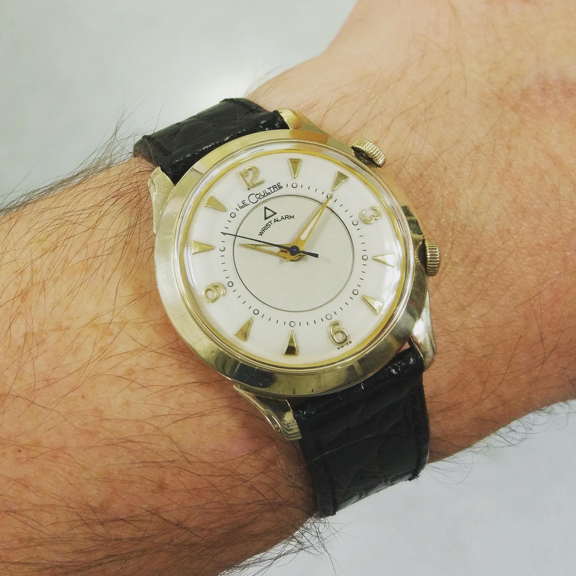 [JLC] 60s JAEGER LECOULTRE "Wrist Alarm" Gents Vintage Watch r/Watches