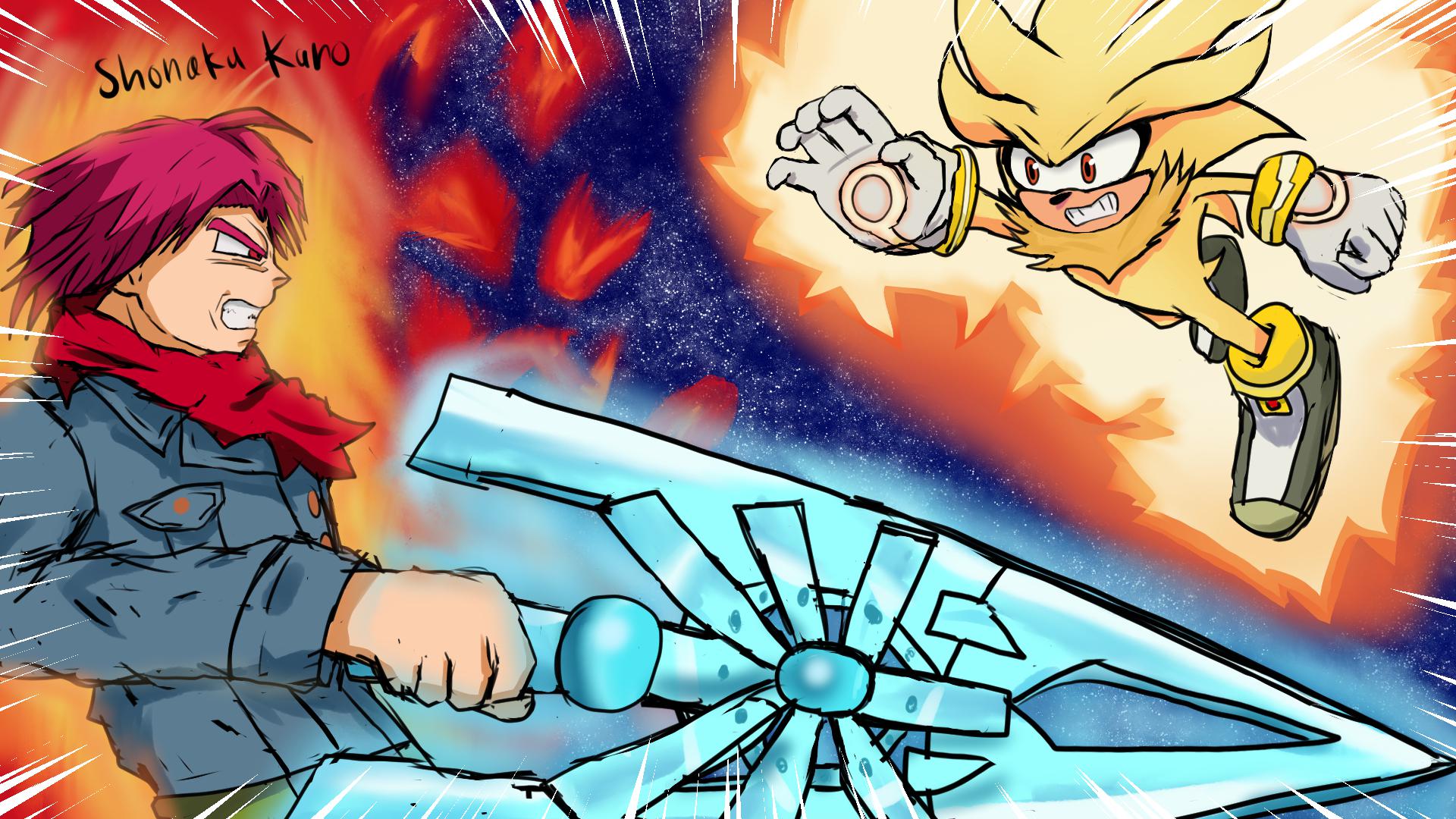 Xeno Trunks vs Silver fanart r/deathbattle