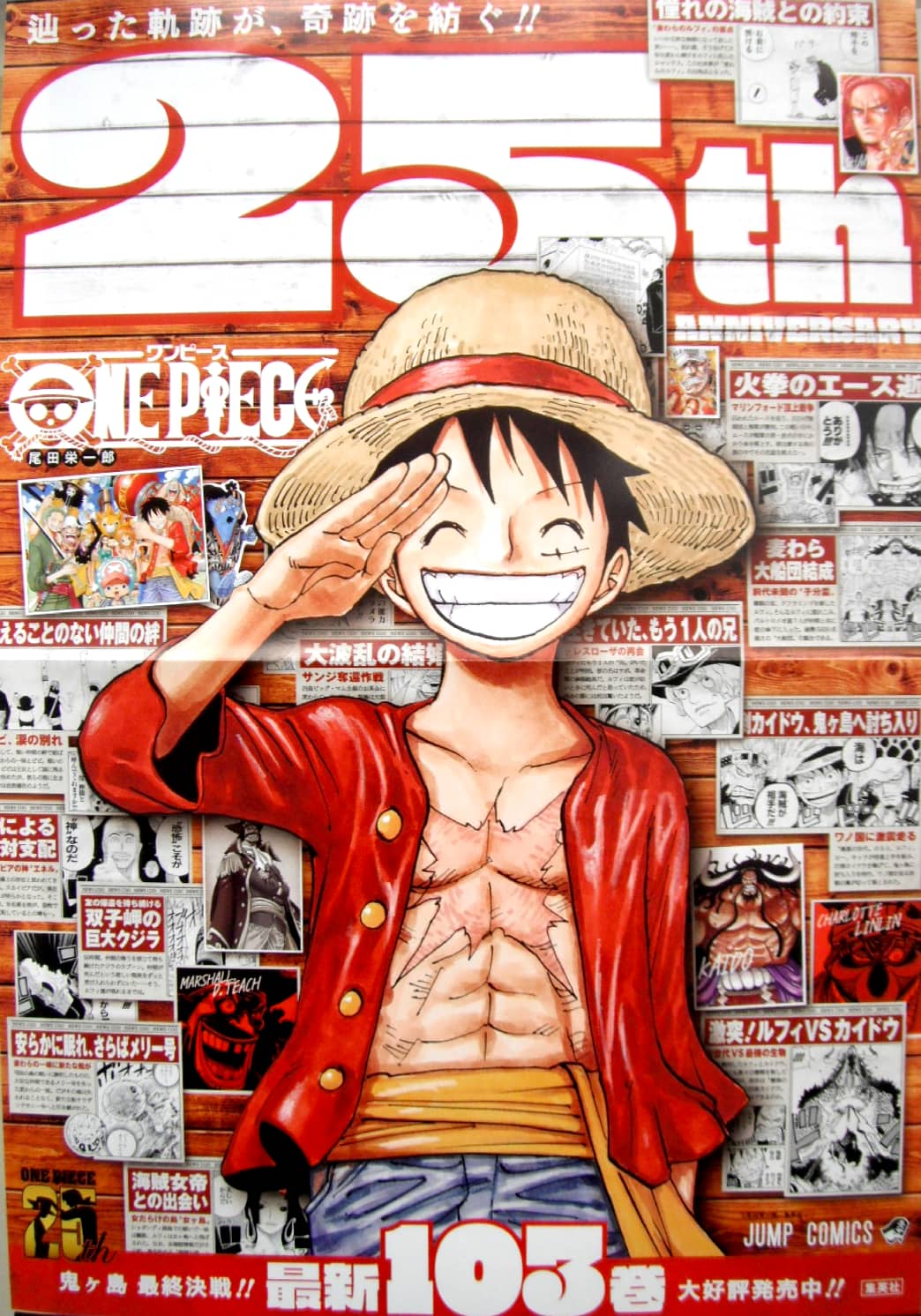 Promotional Poster for Volume 103 r/OnePiece