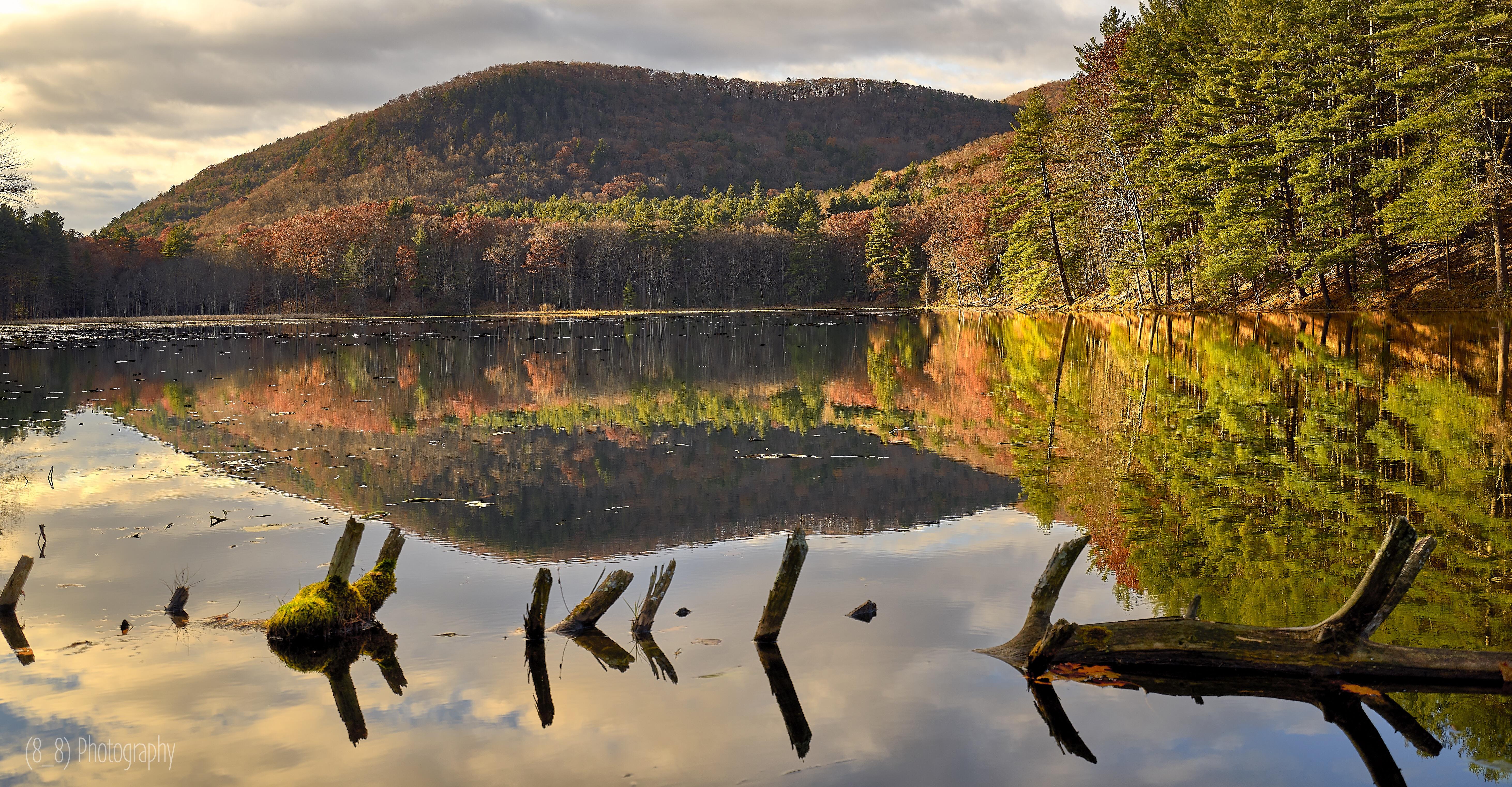 Cranberry Pond, Sunderland, Massachusetts. (OC) r/LandscapePhotography