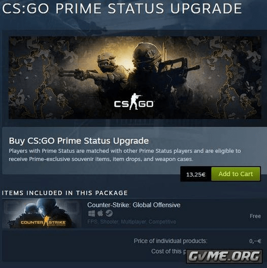Hello guys, if I buy prime cs go will it stay with me forever or do I