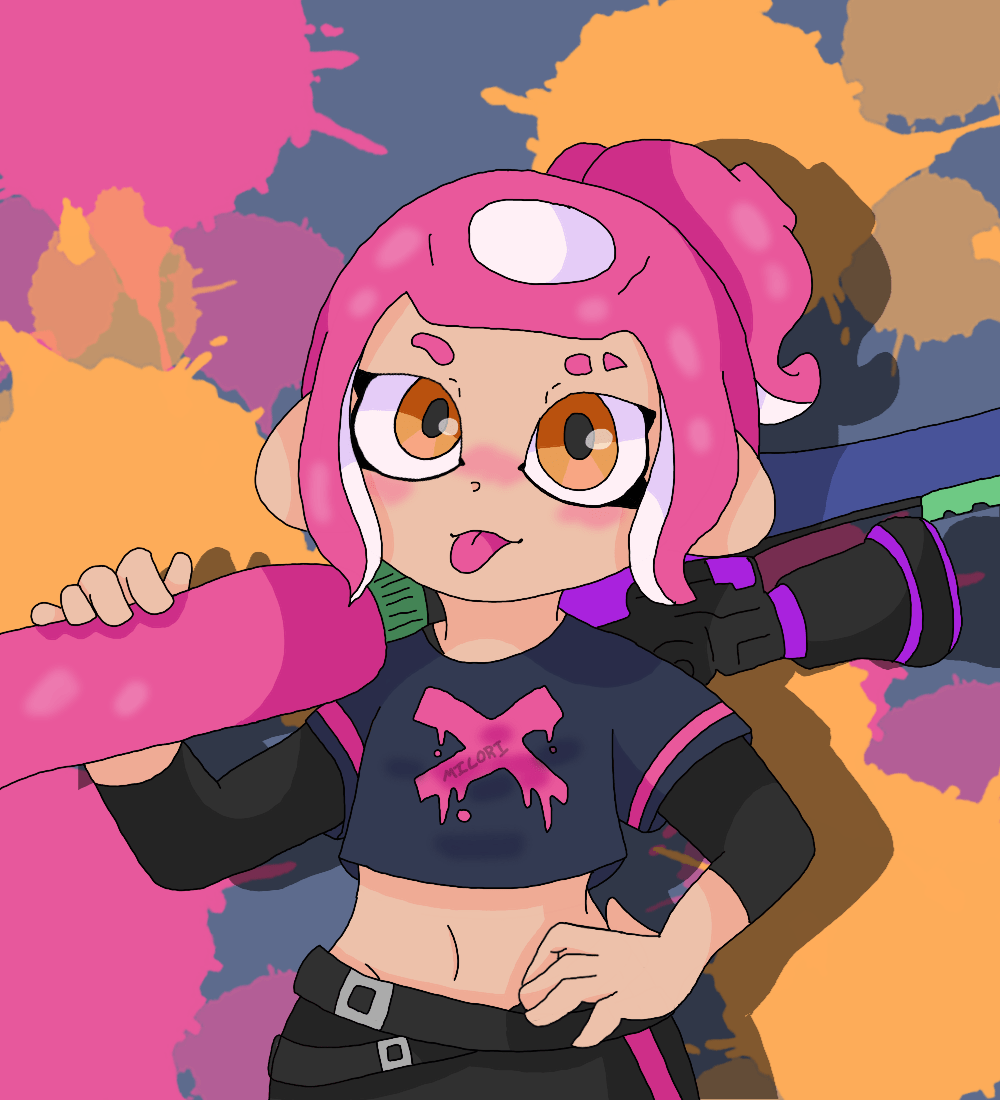 Drawing splatoon until splatoon 3 day 61 splatoon