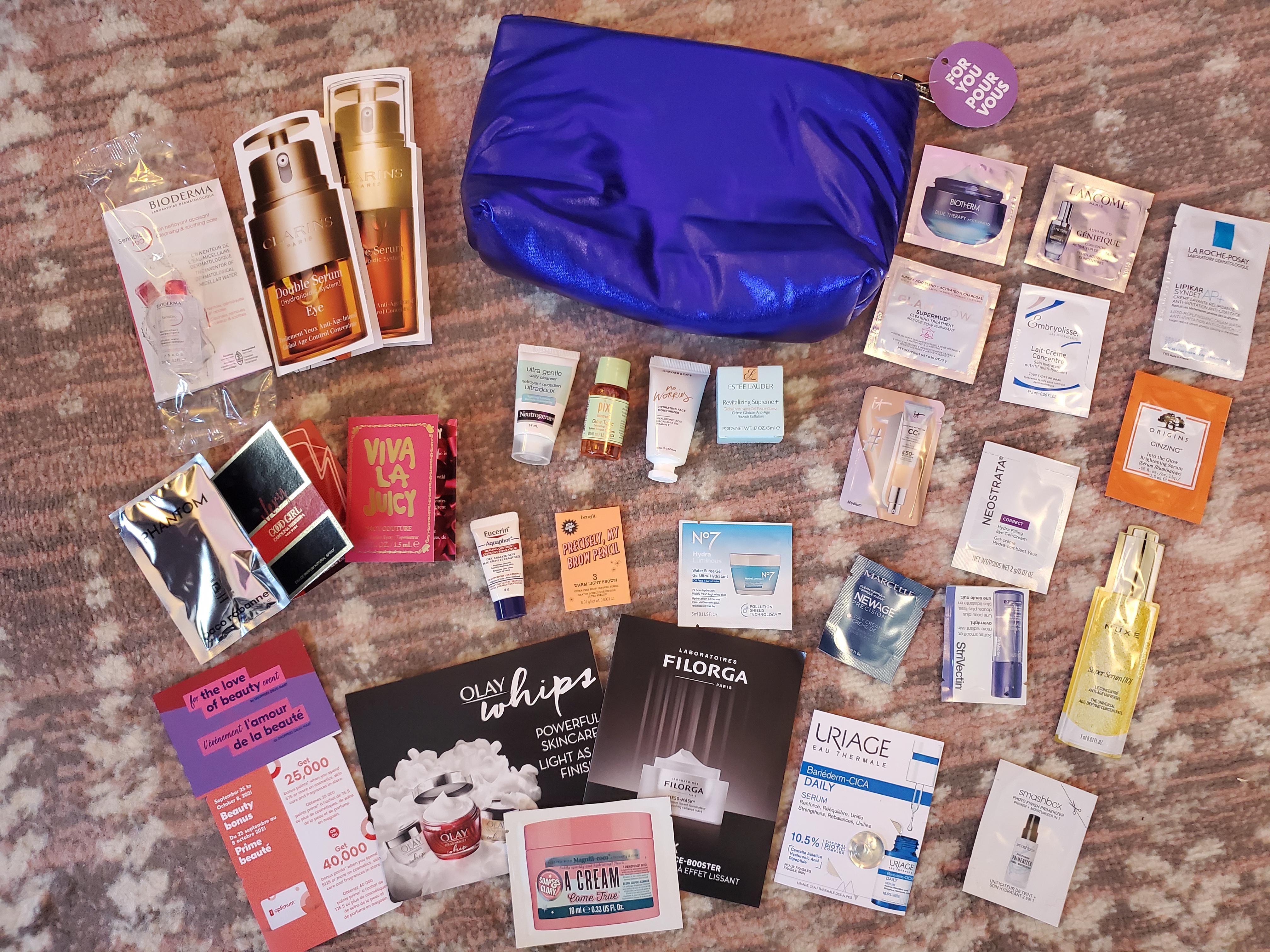 What's inside the Shoppers Fall Beauty Bonus 2021 r/CanSkincare