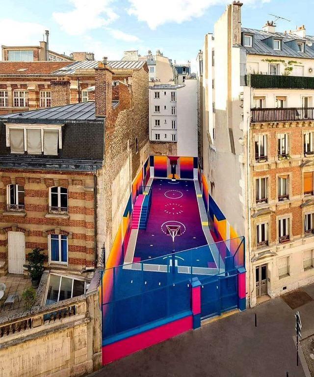 The Basketball Court in France r/europe