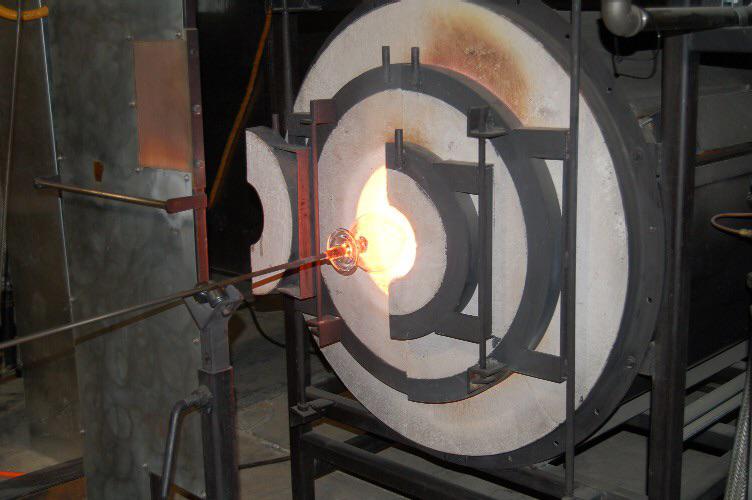 Glass blowing furnace, otherwise known as a gloryhole r