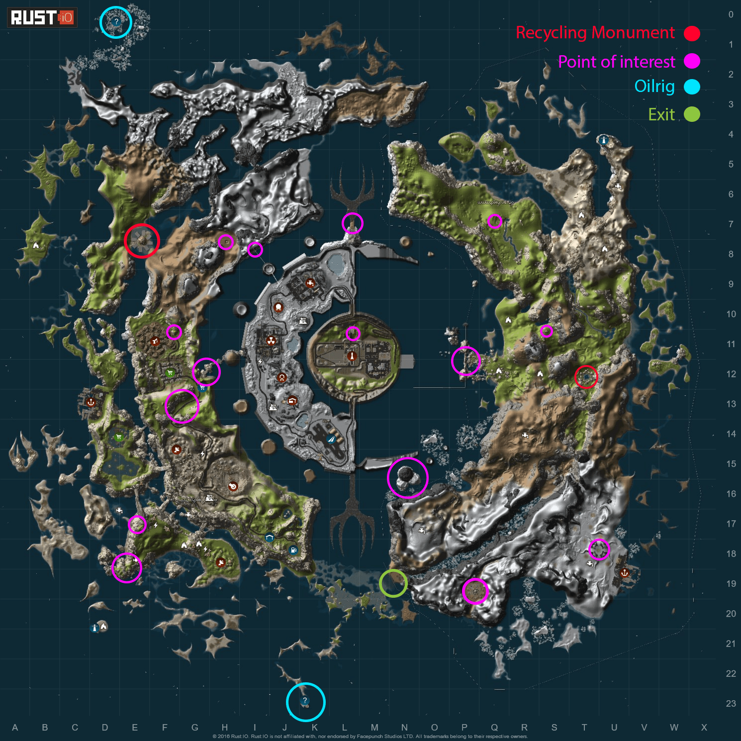 Curse Island Helper Map 1 r/TheGordonProject